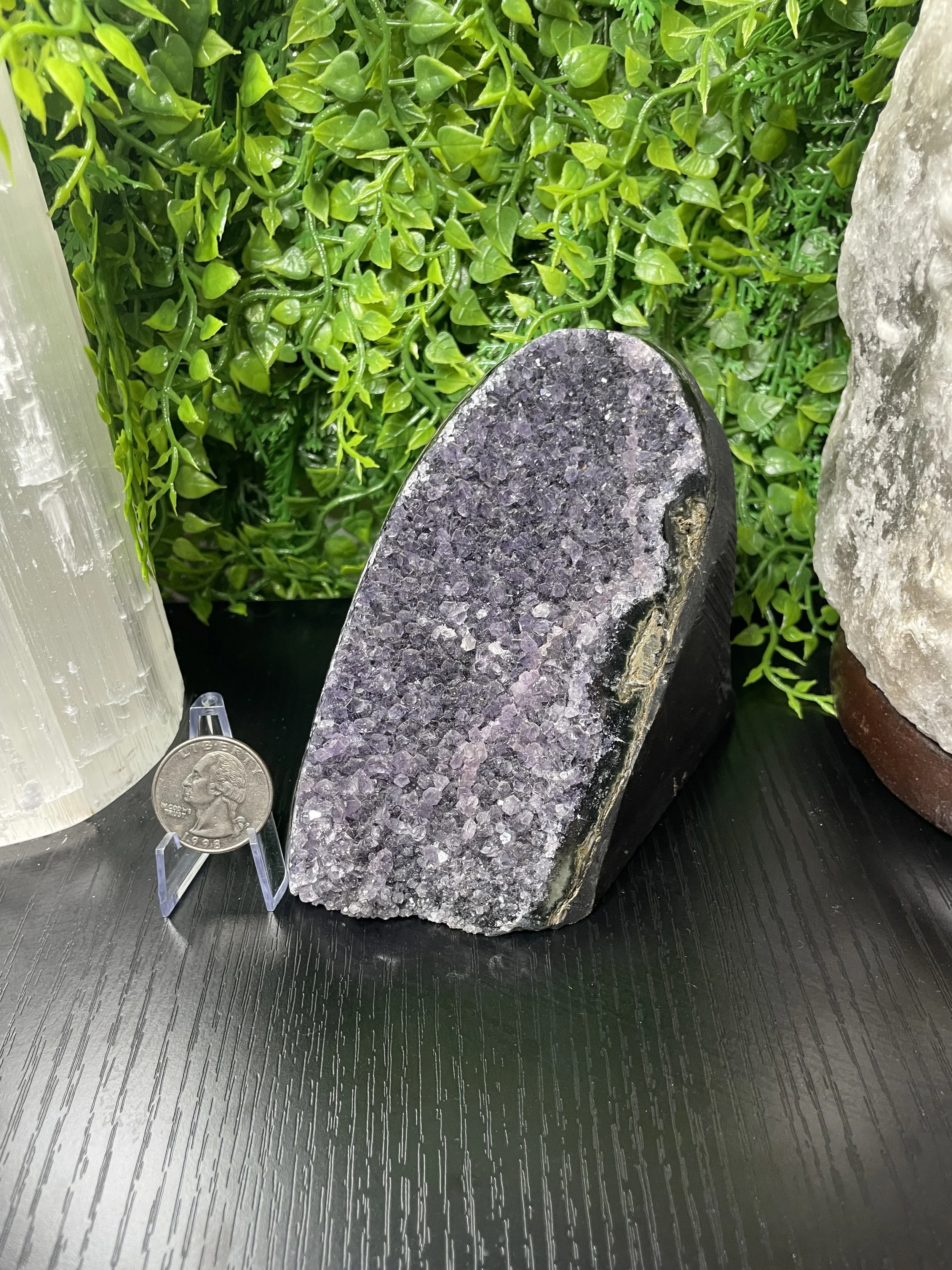 Amethyst Cut Base Crystal Carving from Uruguay