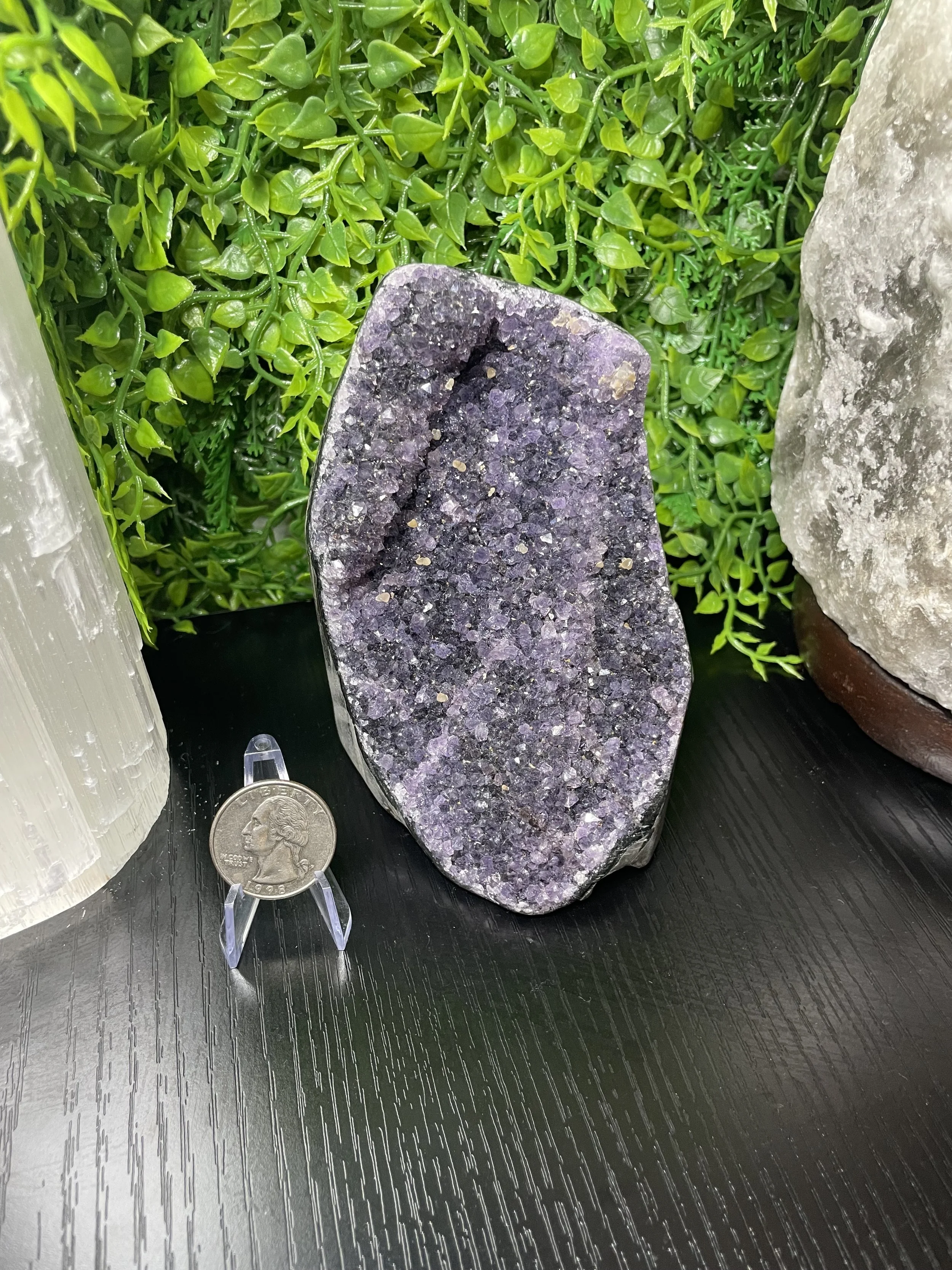 Amethyst Cut Base Crystal Carving from Uruguay