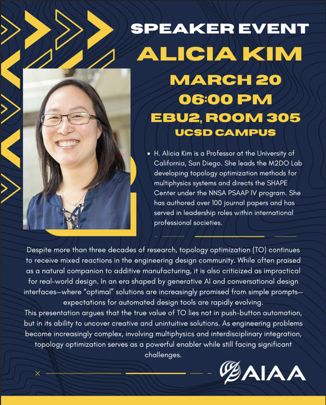 San Diego: From Shapes to Systems: Rethinking Design with Topology Optimization