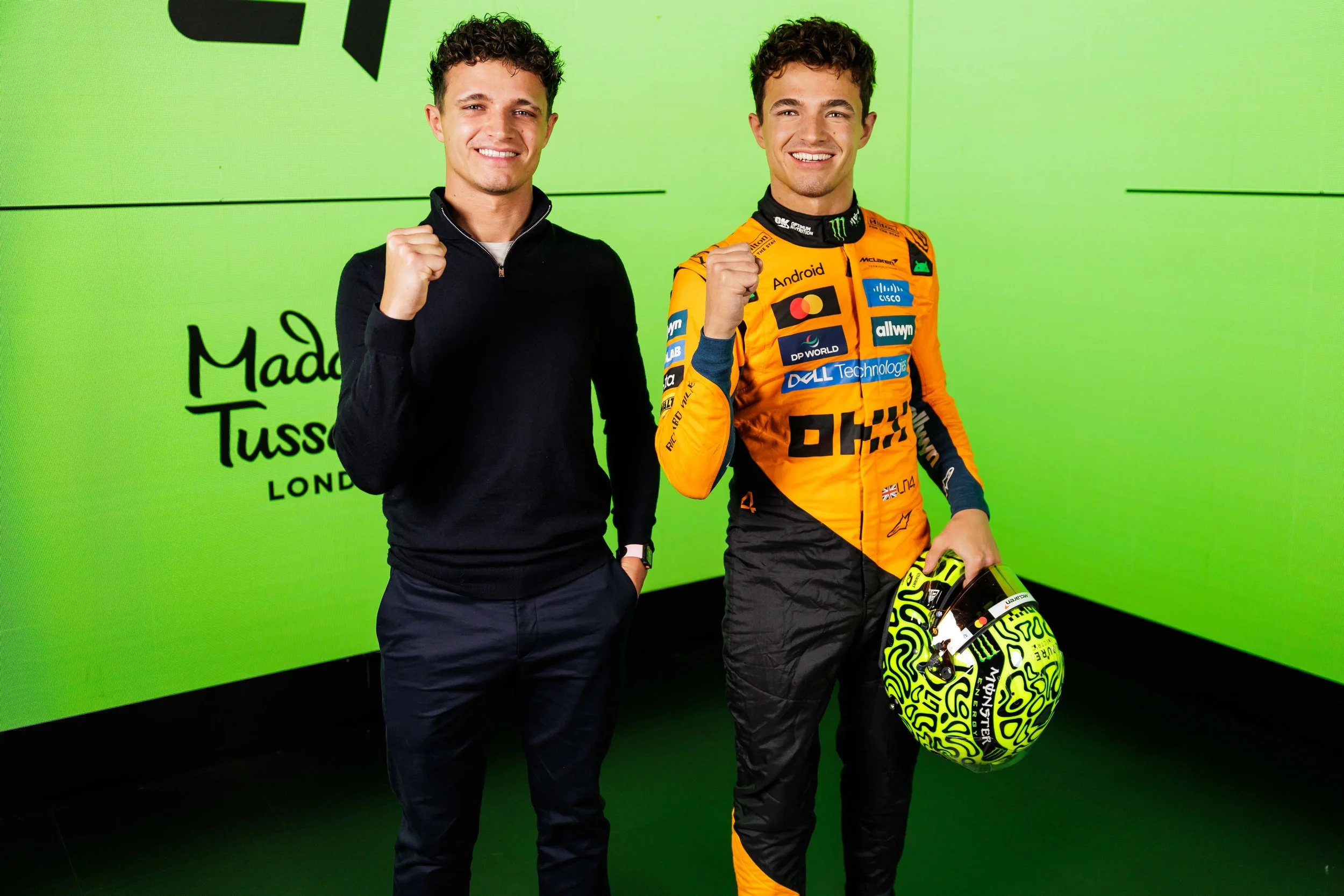 Lando Norris Joins the Icons: McLaren's World Champion Gets His Madame Tussauds Figure