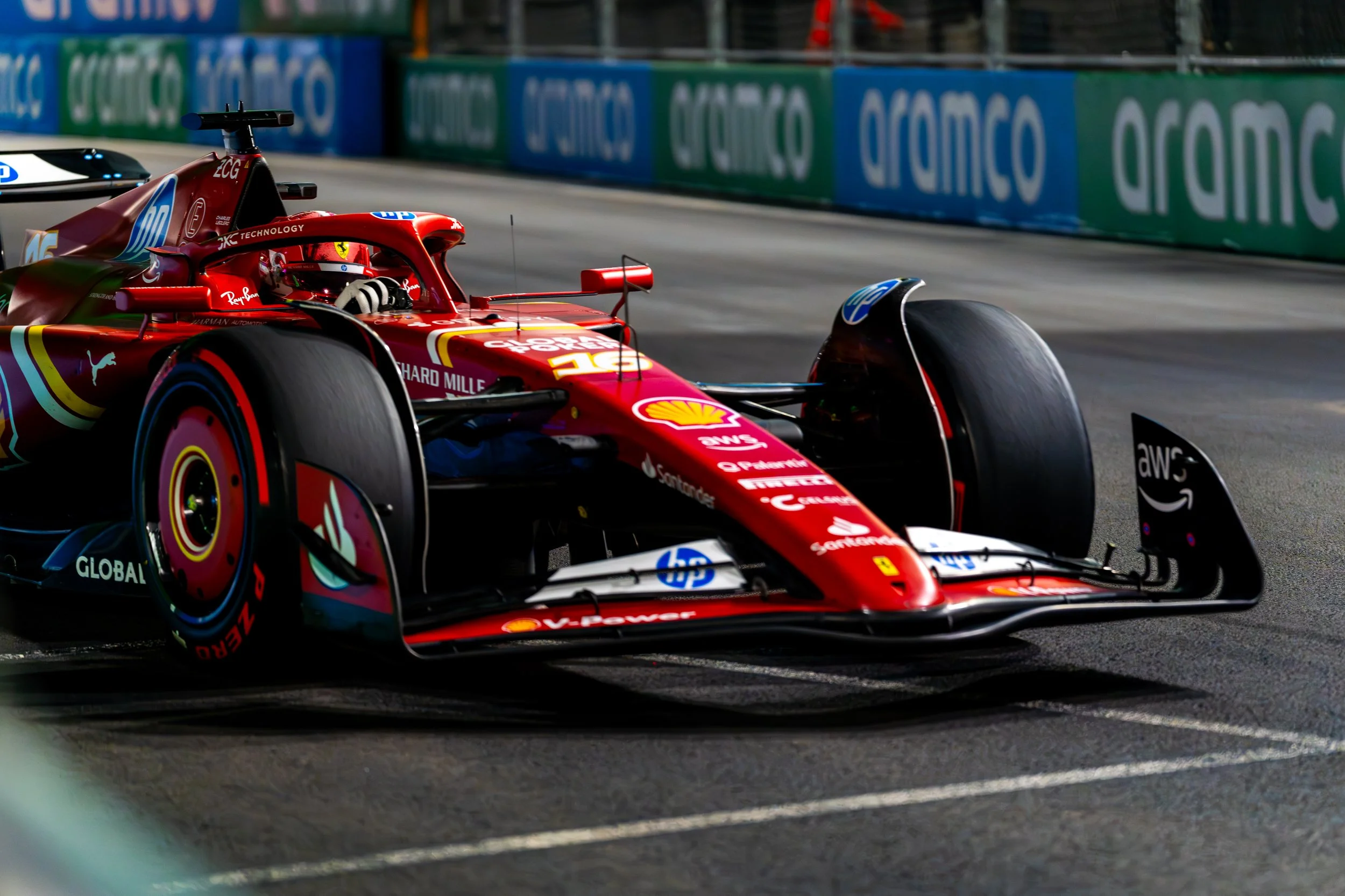 Charles Leclerc F1 Ferrari Driver