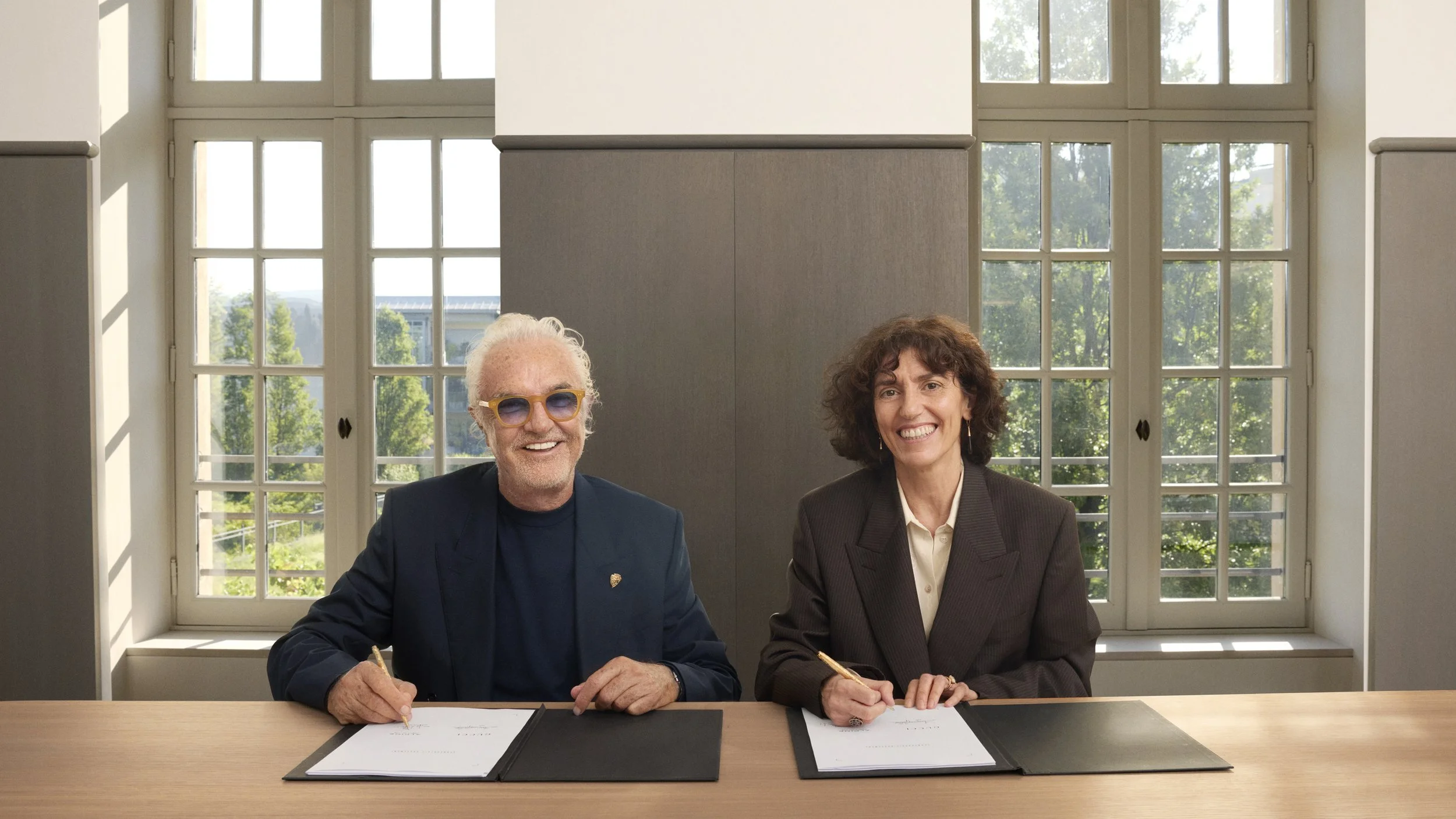 Alpine and Gucci present the Gucci Racing partnership, with the team set to compete in Gucci colours from 2027.