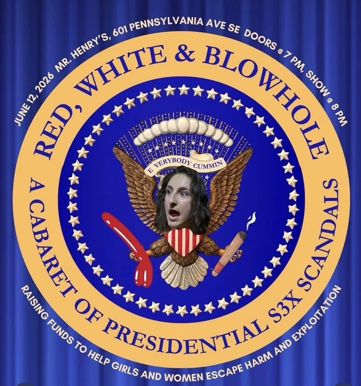 RED, WHITE, and BLOWHOLE