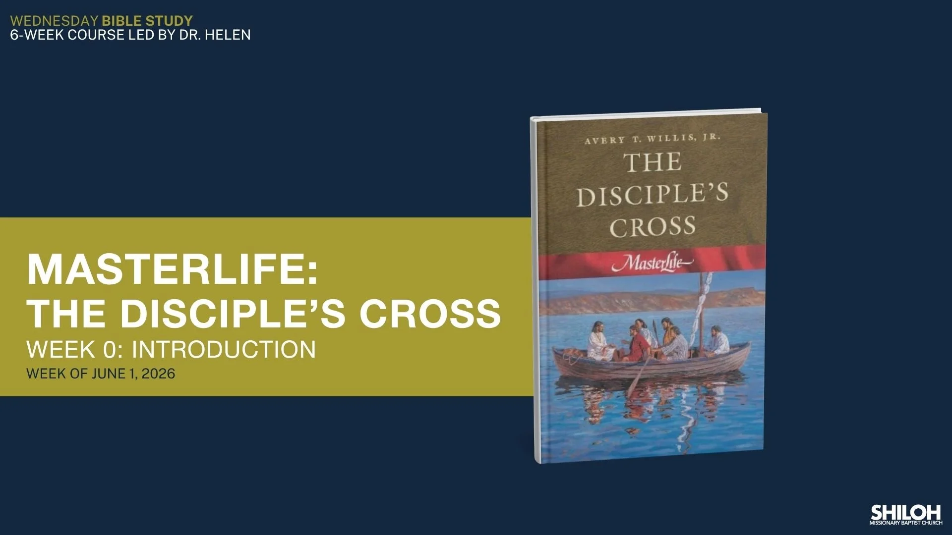 The Disciple's Cross (Week 0: Introduction) | Click Here to View 