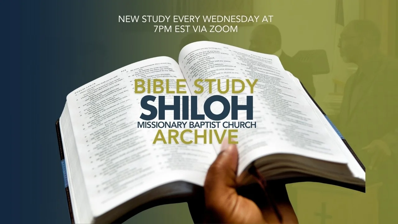 Watch Past Bible Studies