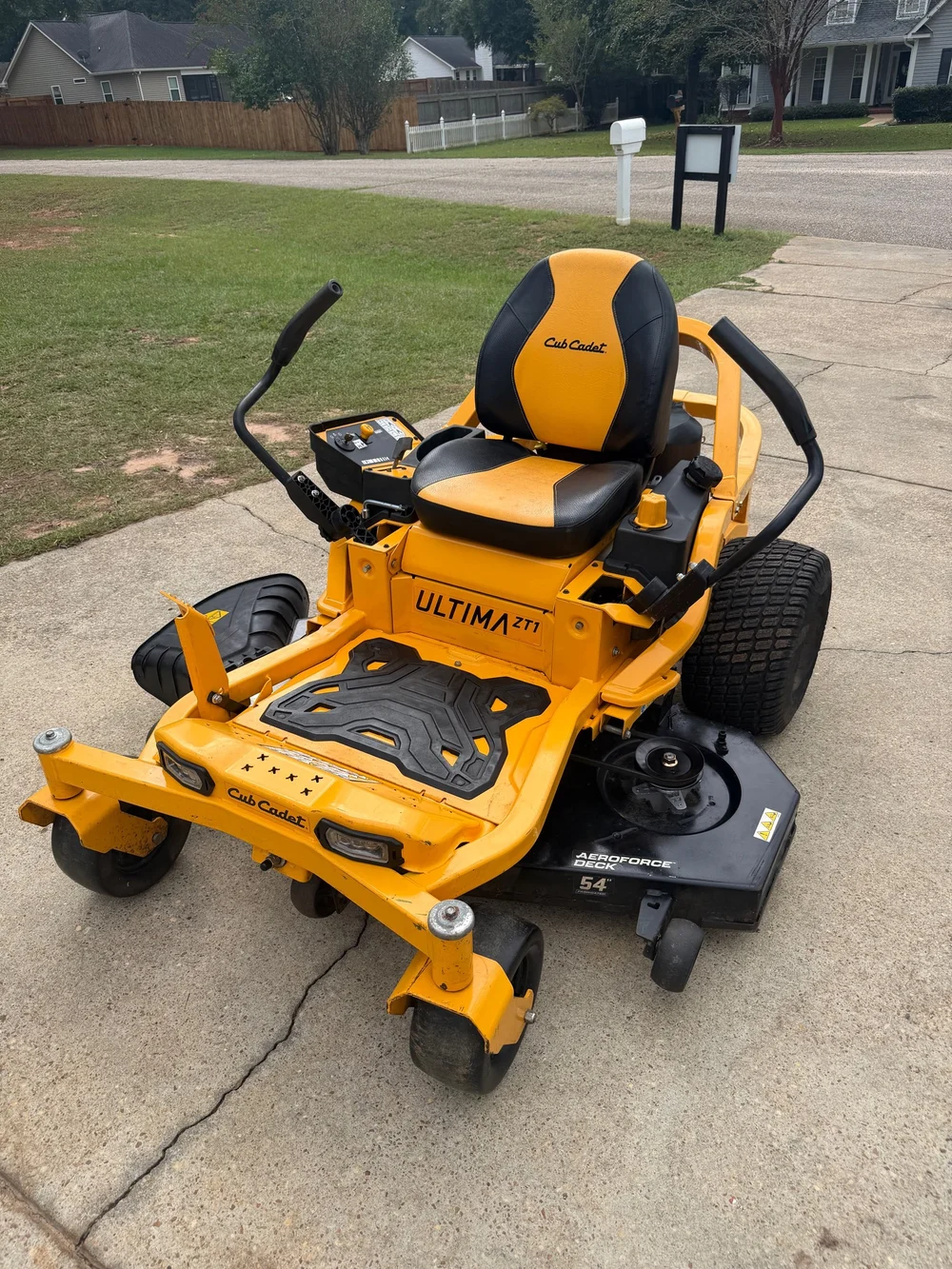 Cub Cadet Ultima ZT1 zero-turn mower