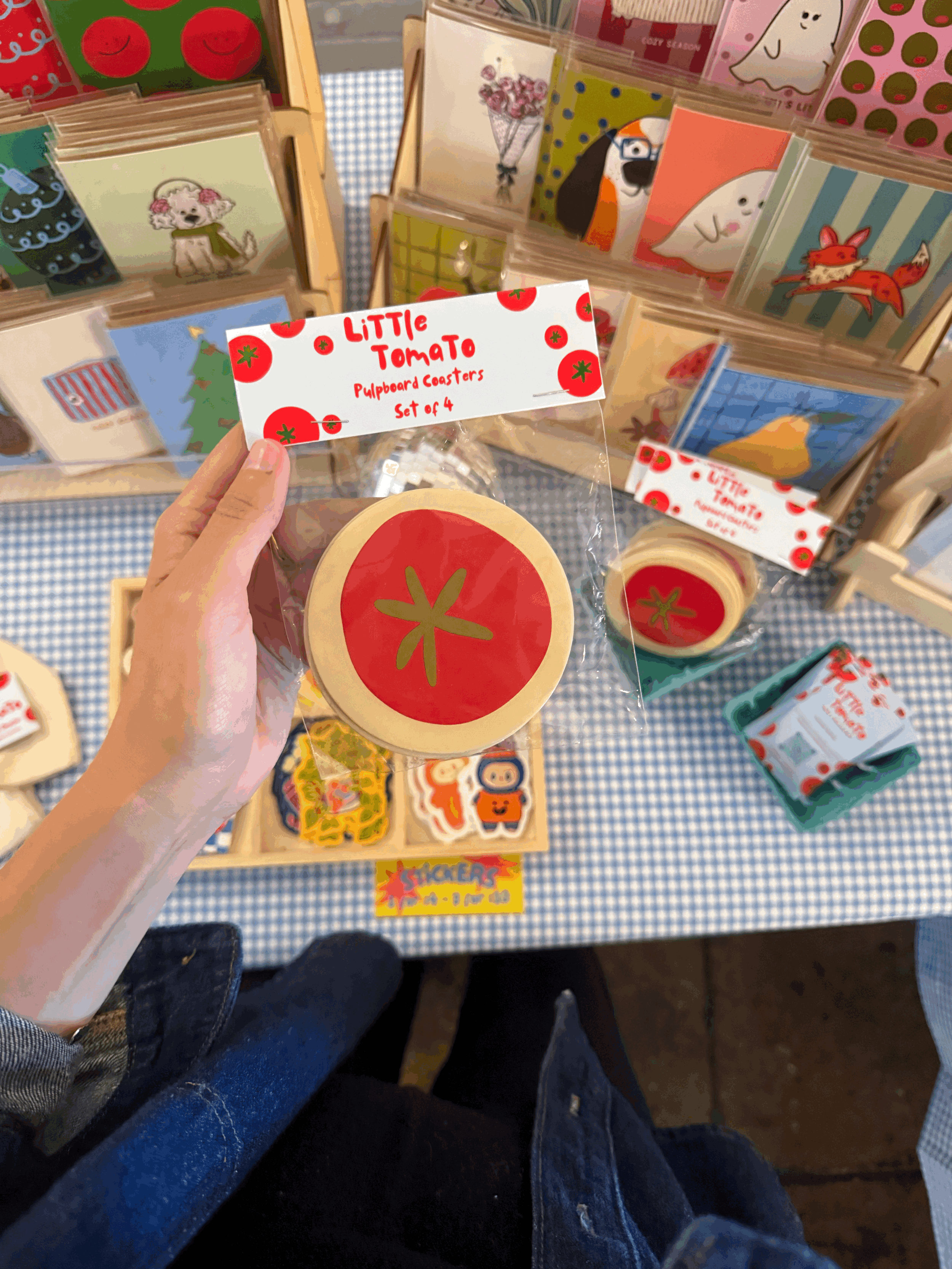 Tomato / Cheers Coaster Set