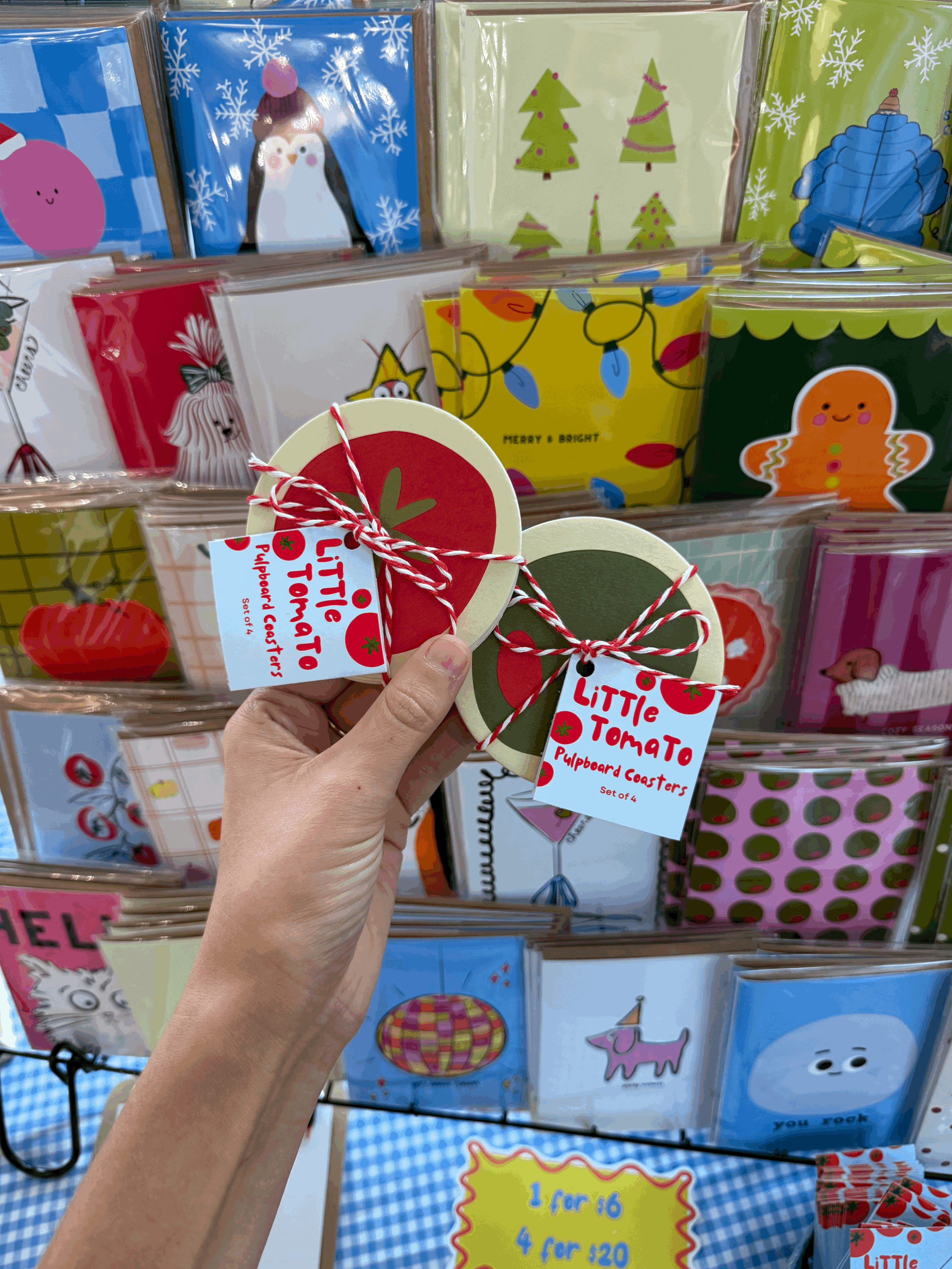 Olive / Extra Dirty Coaster Set