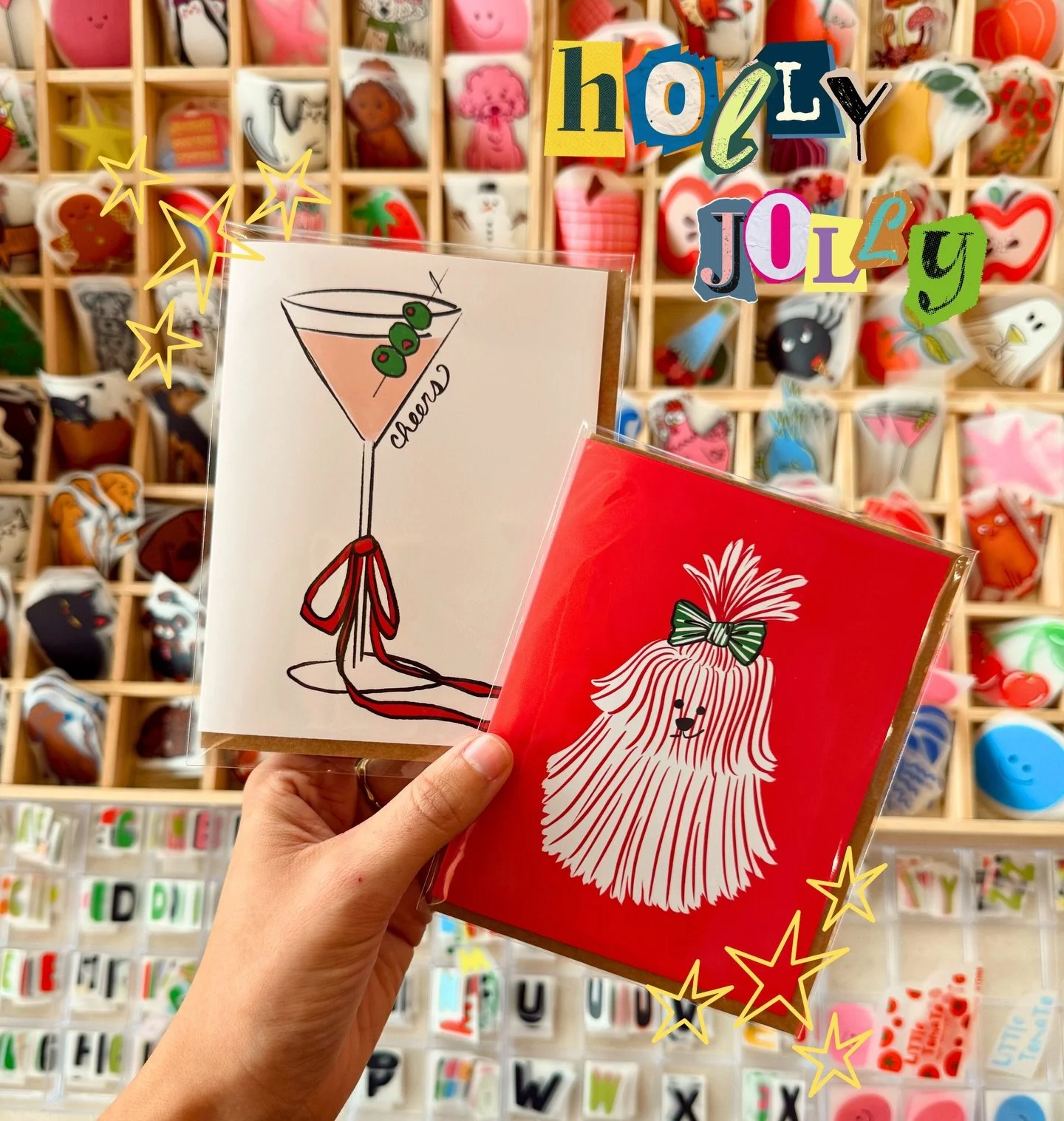 A little holiday giftie has been delivered to all my Little Tomato email subscribers 🍅✨ 

hint: last minute holiday card shopping made easy 🍅✨