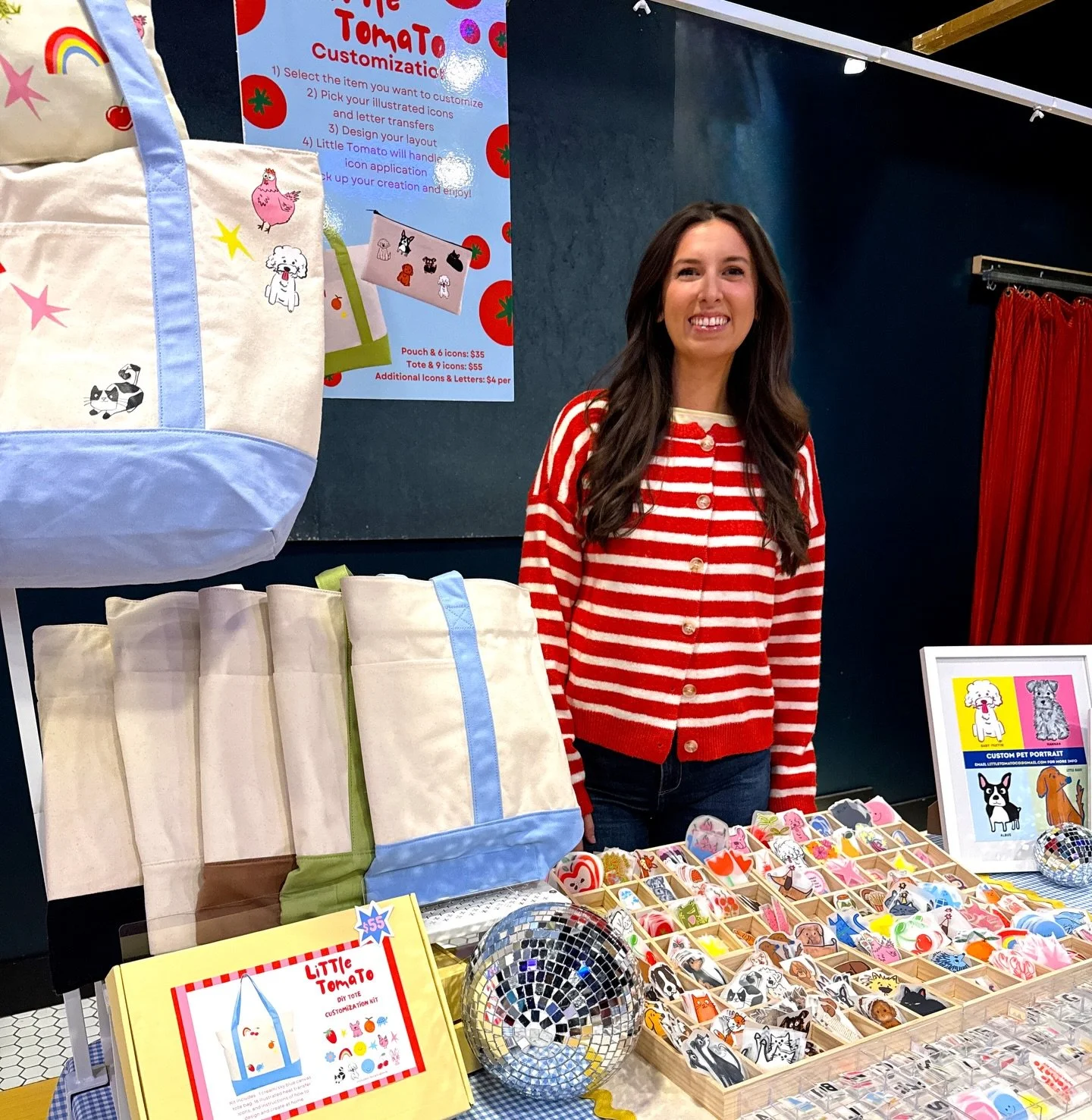 A new joy I have unlocked in the last few weeks in seeing repeat shoppers 🍅❤️ thanks for everyone that faced the cold and came out to shop! Such a joy seeing known faces and meeting so many new!