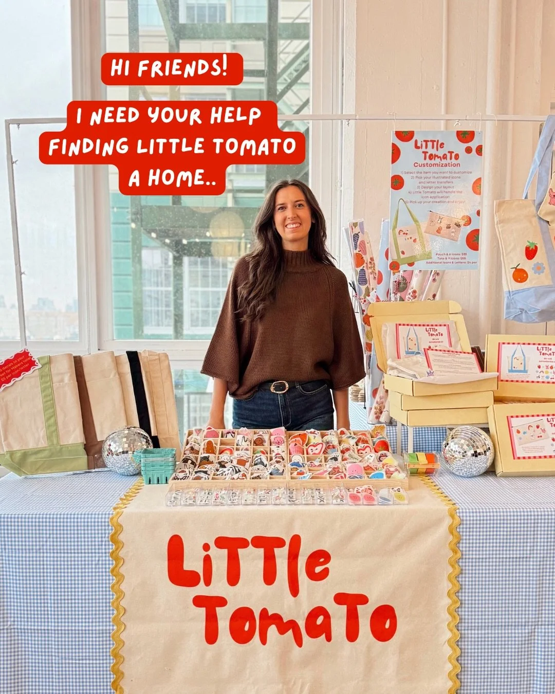 I need your help! 😌

What cutie stores do you love that would be the perfect stockist for Little Tomato? This can be anywhere in the US or globally.🍅💌

Tag them in the comments below 👇 🍅

#wholesale #indepentartist #nylocal #greetingcards
