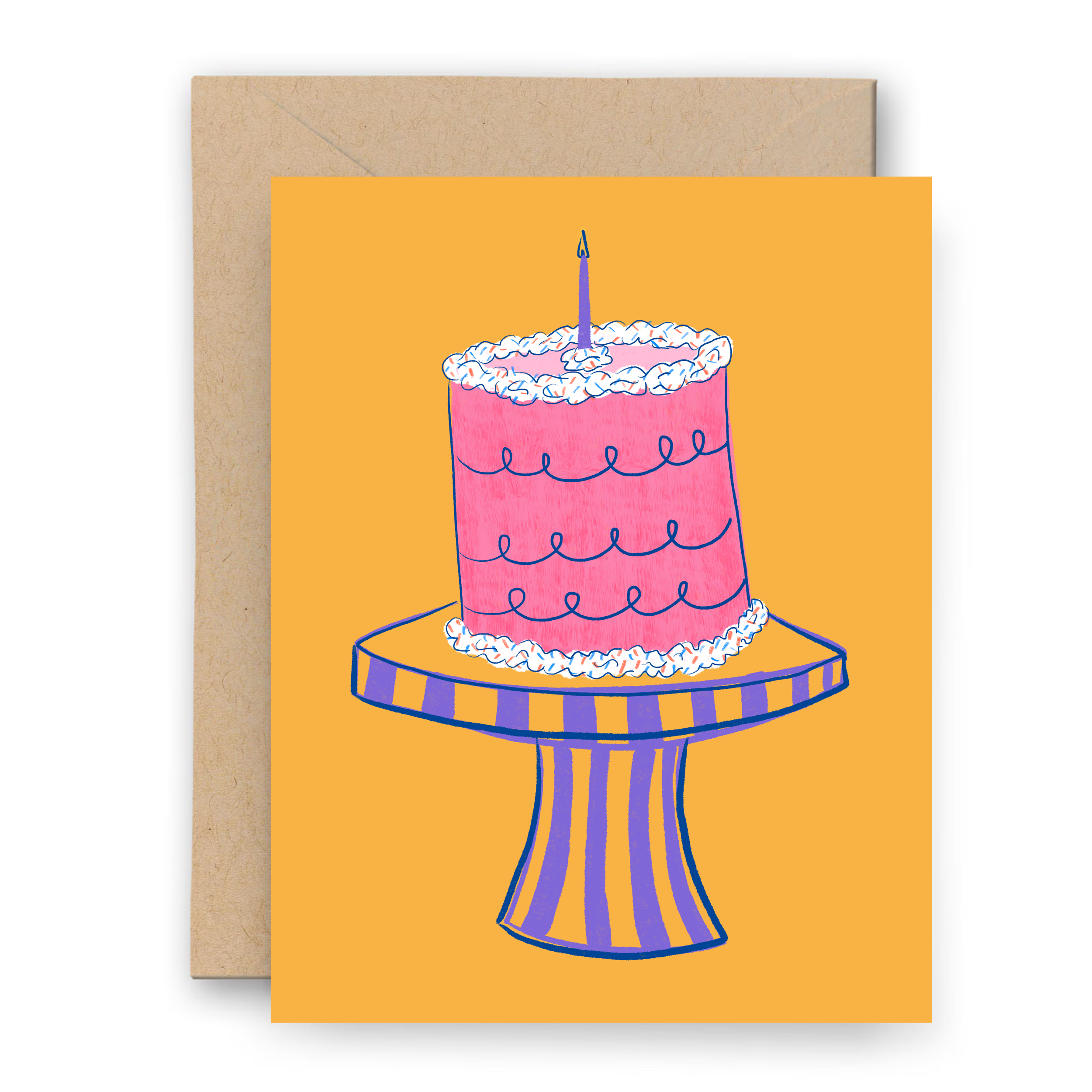 Whimsical Birthday Cake