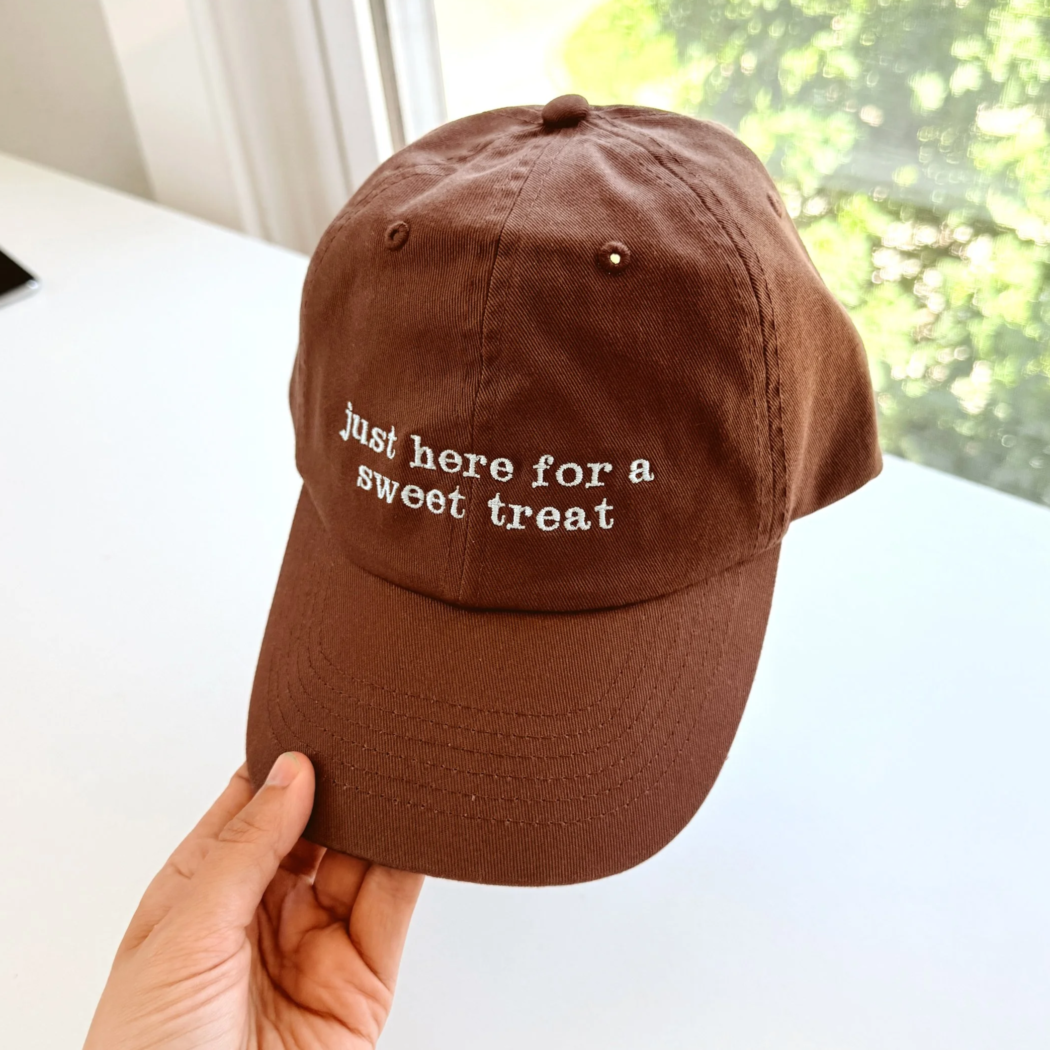 Mocha Brown Sweet Treat Dad Cap