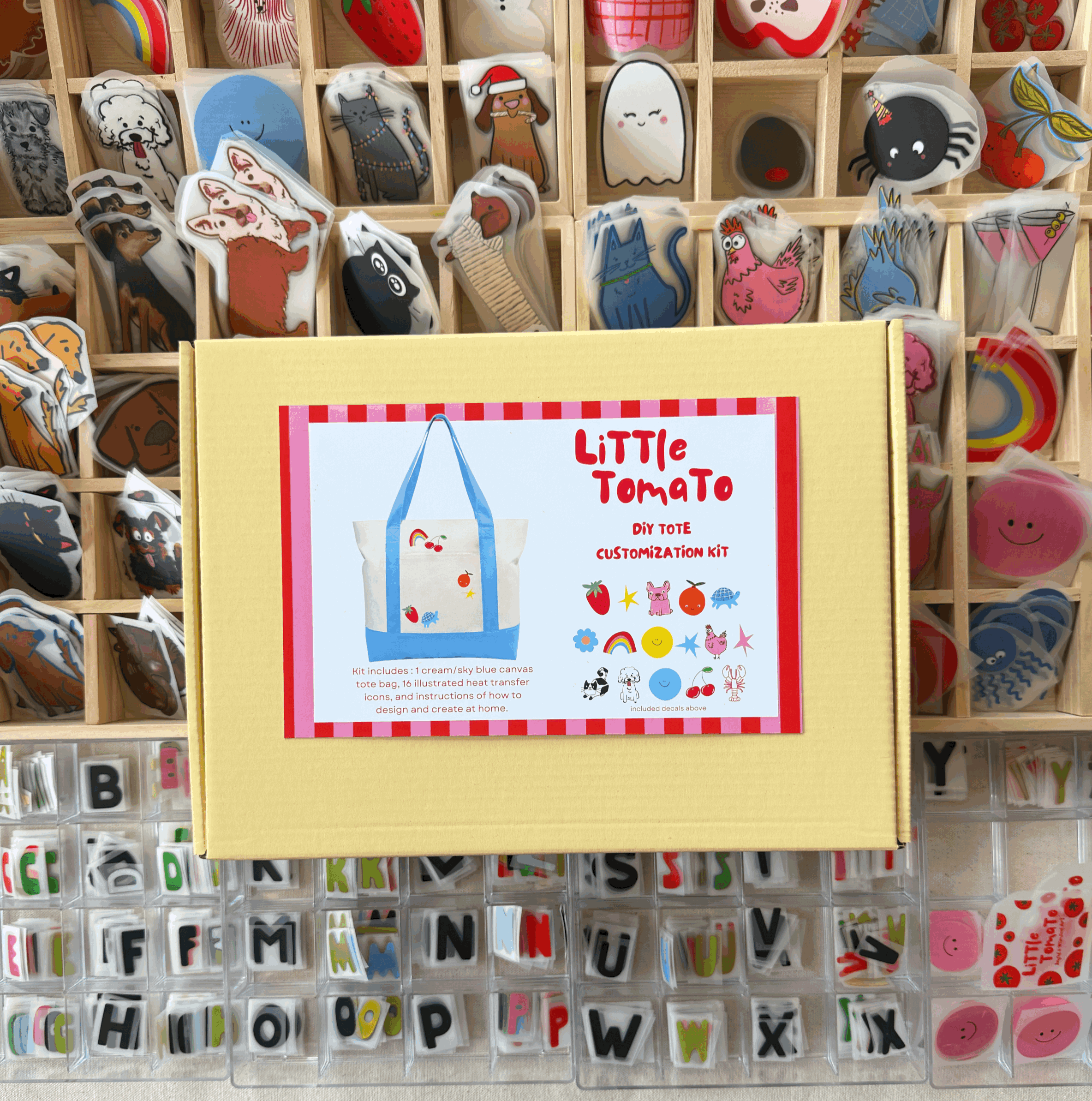 CUSTOMIZATION KIT: CANVAS TOTE