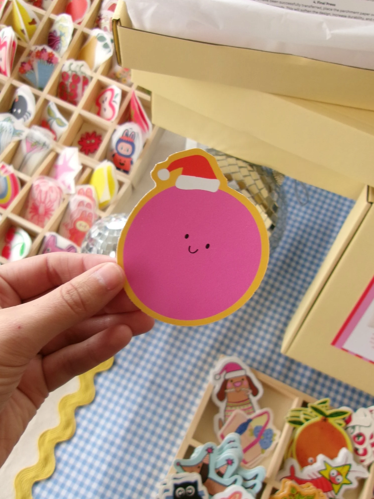 Holiday Smile Sticker