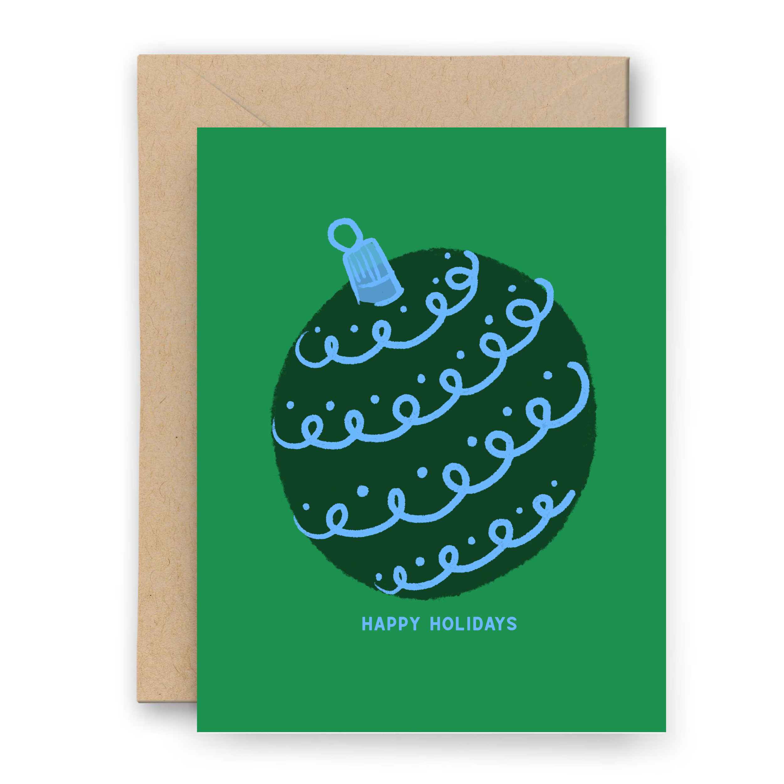 DOODLE ORNAMENT - GREEN