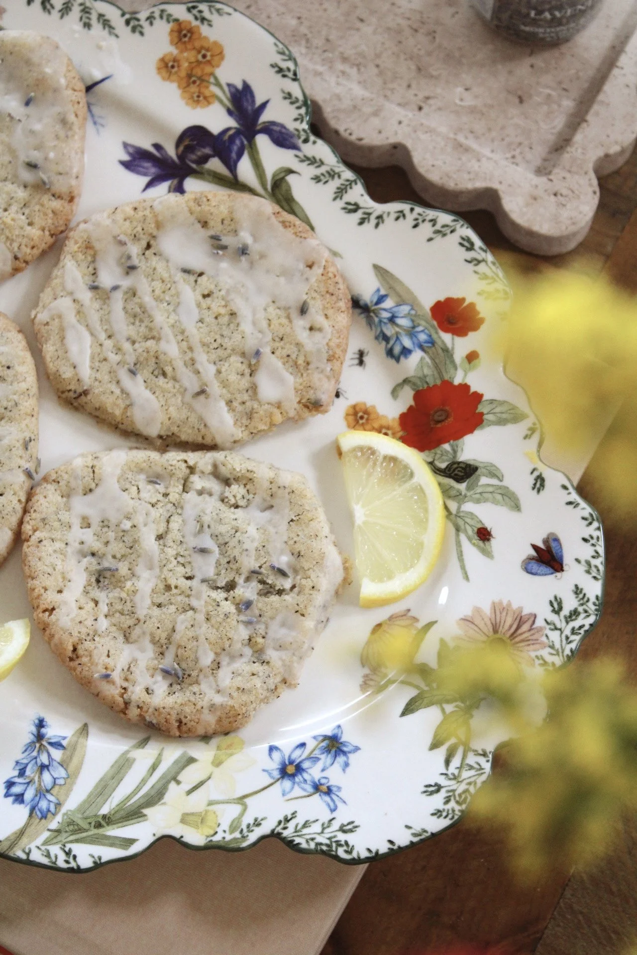March: Lavender Earl Grey with Lemon Drizzle
