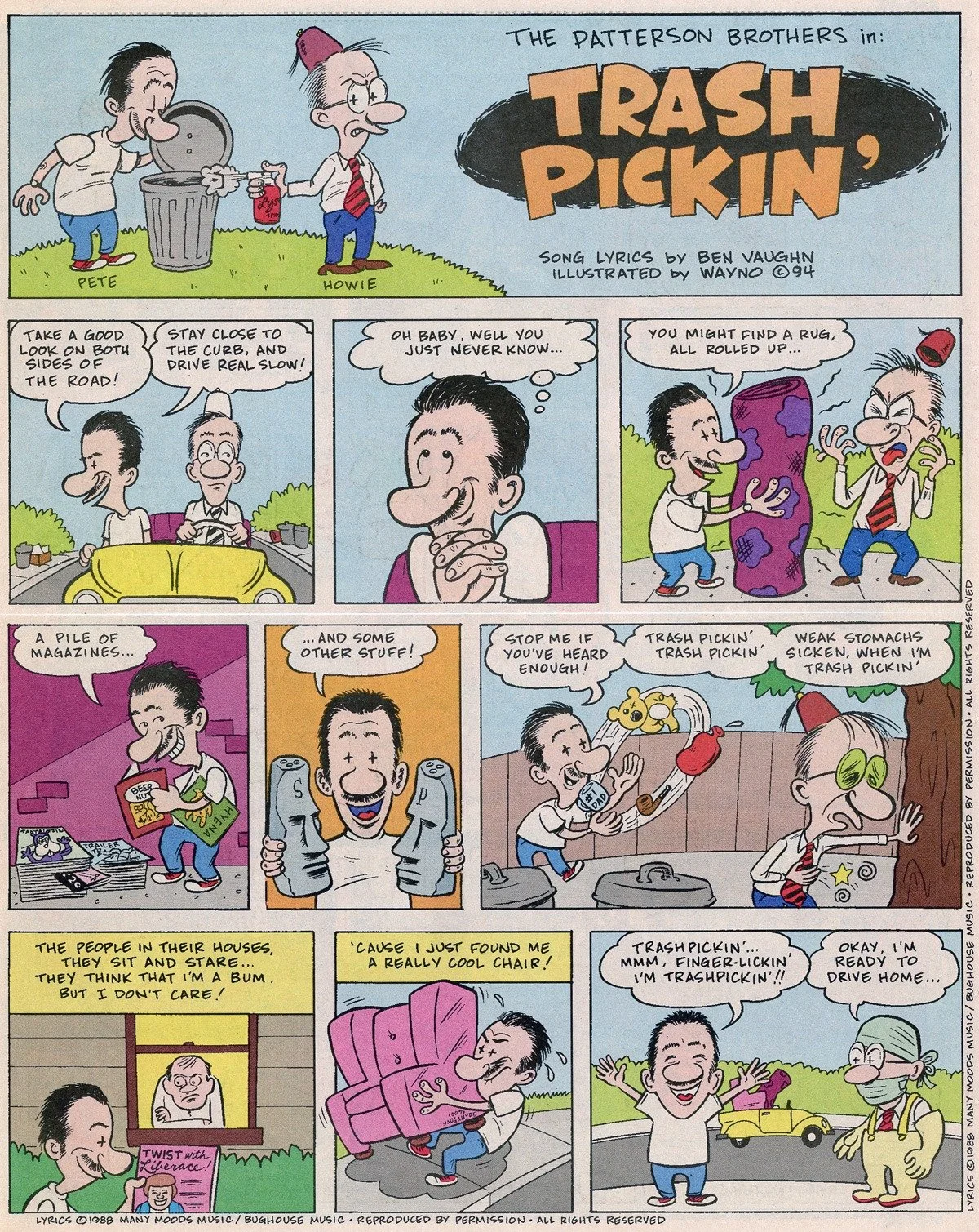 "Trashpickin'" in comic form!