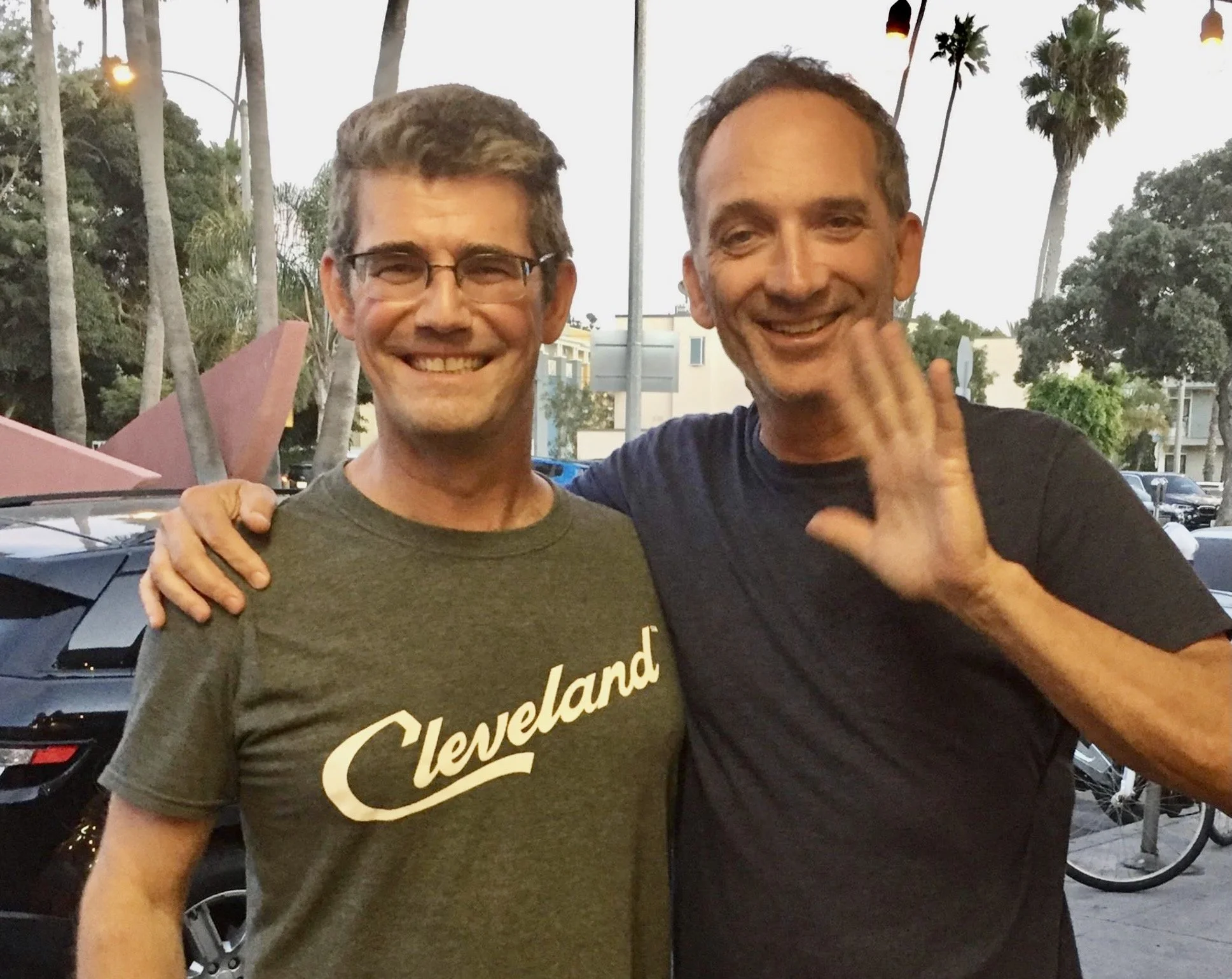 Greg Harris and Ben Vaughn reunited