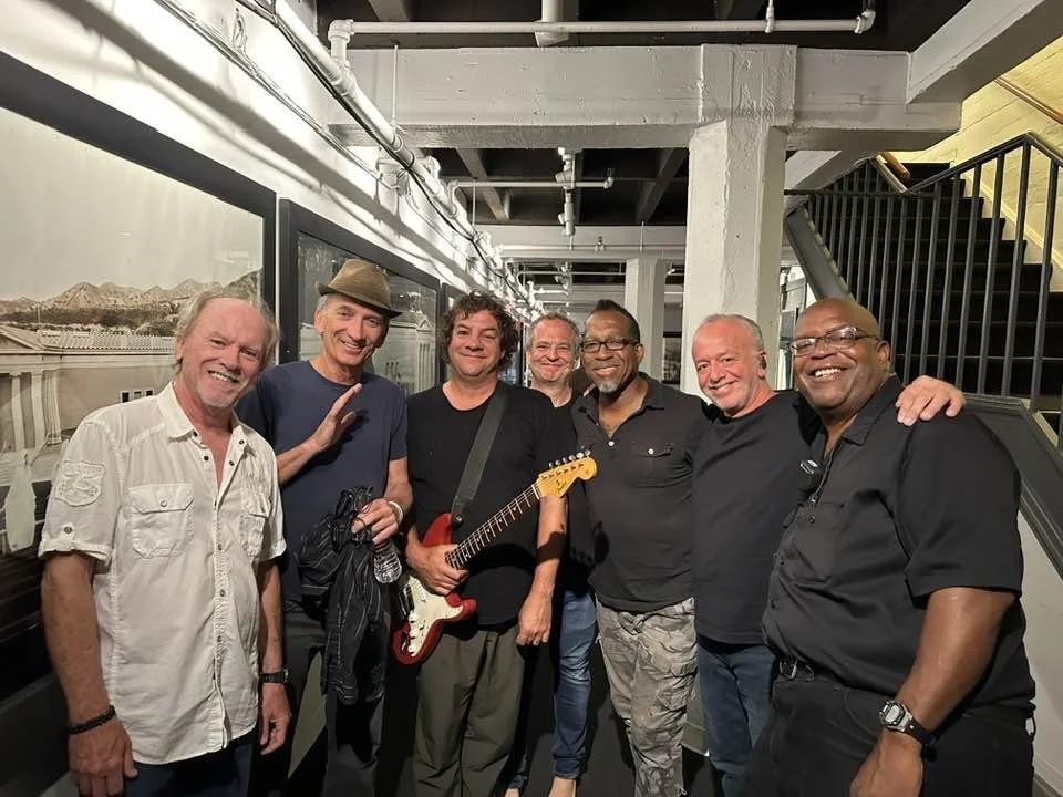 Ben backstage with Ween at LA's Greek Theatre in 2023