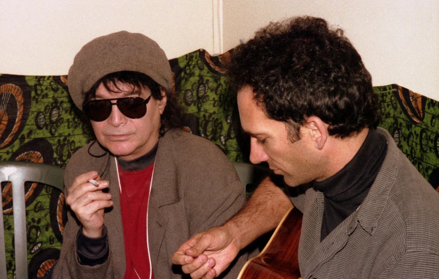 Ben and Alan Vega in 1996