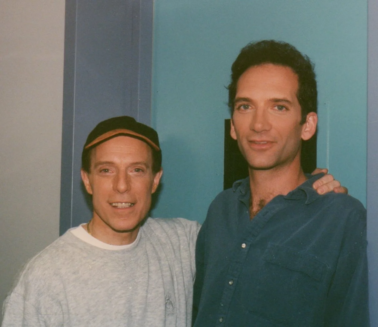 Ben poses with longtime friend and mentor Jerry Blavat, aka The Geator With The Heater.
