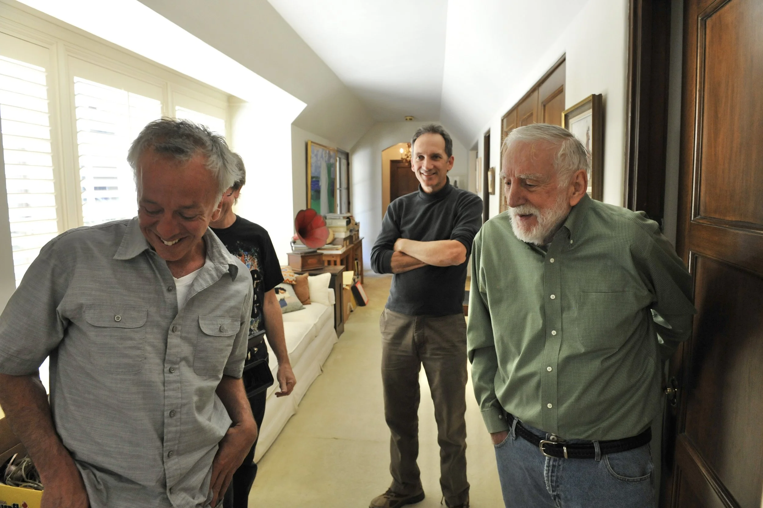 Aaron and Ben tour Rod McKuen's house