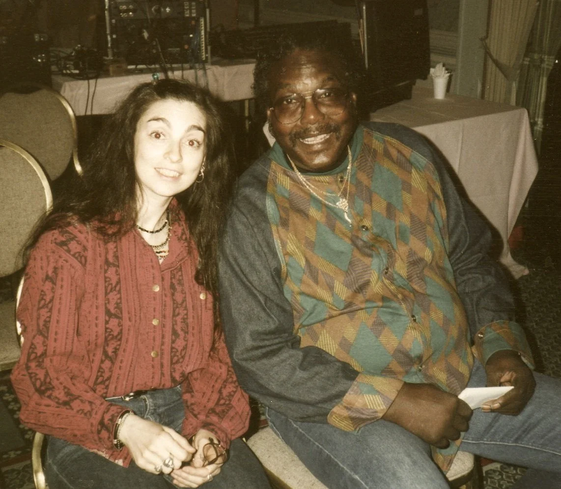 Palmyra Delran with Arthur Alexander