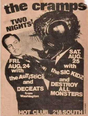 The Cramps & Sic Kidz Poster