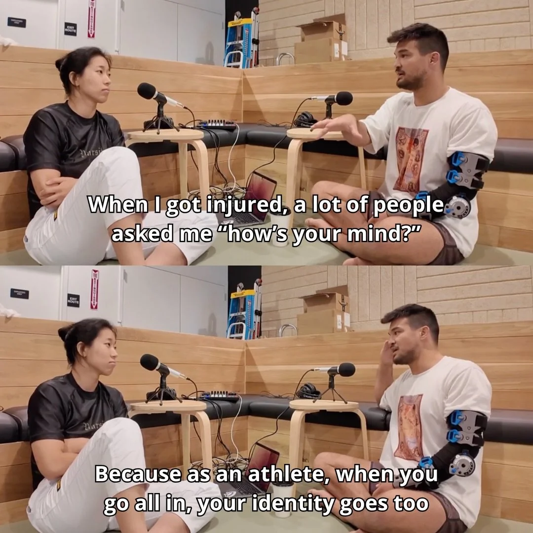 Grateful to have a coach like @isaacdoederlein. Not only is he one of the best to ever do it in the gi, but he's also a devoted family man, coach, training partner &amp; friend.

Our conversation around identity was my favorite part of our episode to