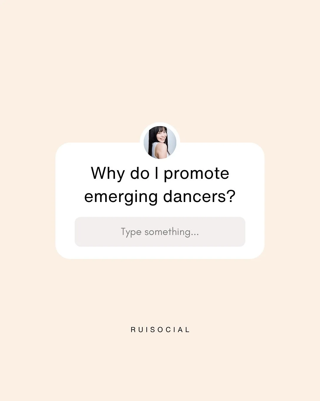 My purpose is simple: To enpower emerging dancers through digital storytelling and help them gain recognition📈✨

#emergingdancers #dance #socialmediamanagement #socialmediagrowth #socialmediamarketing