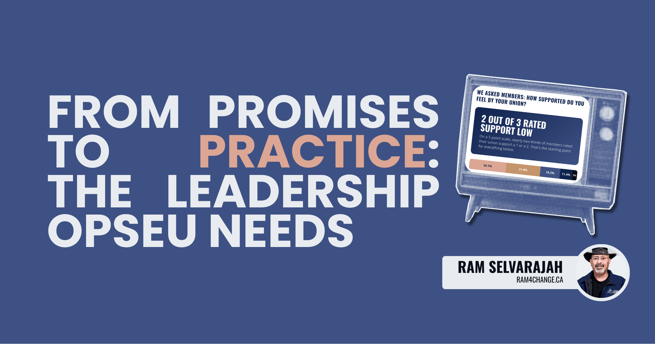 From Promises to Practice: The Leadership OPSEU Needs
