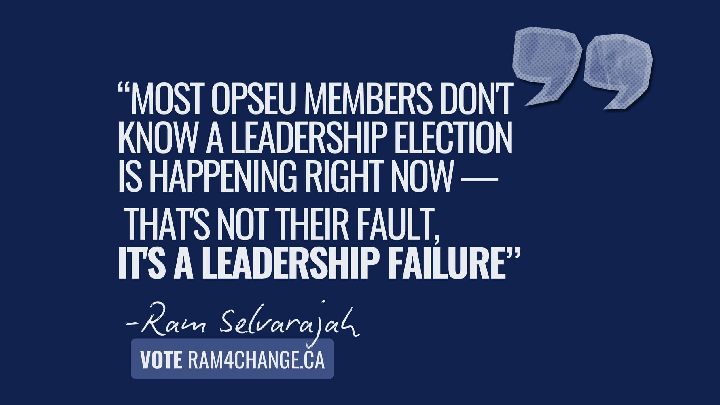 Most OPSEU Members Don't Know a Leadership Election Is Happening Right Now — That's Not Their Fault, It's a Leadership Failure