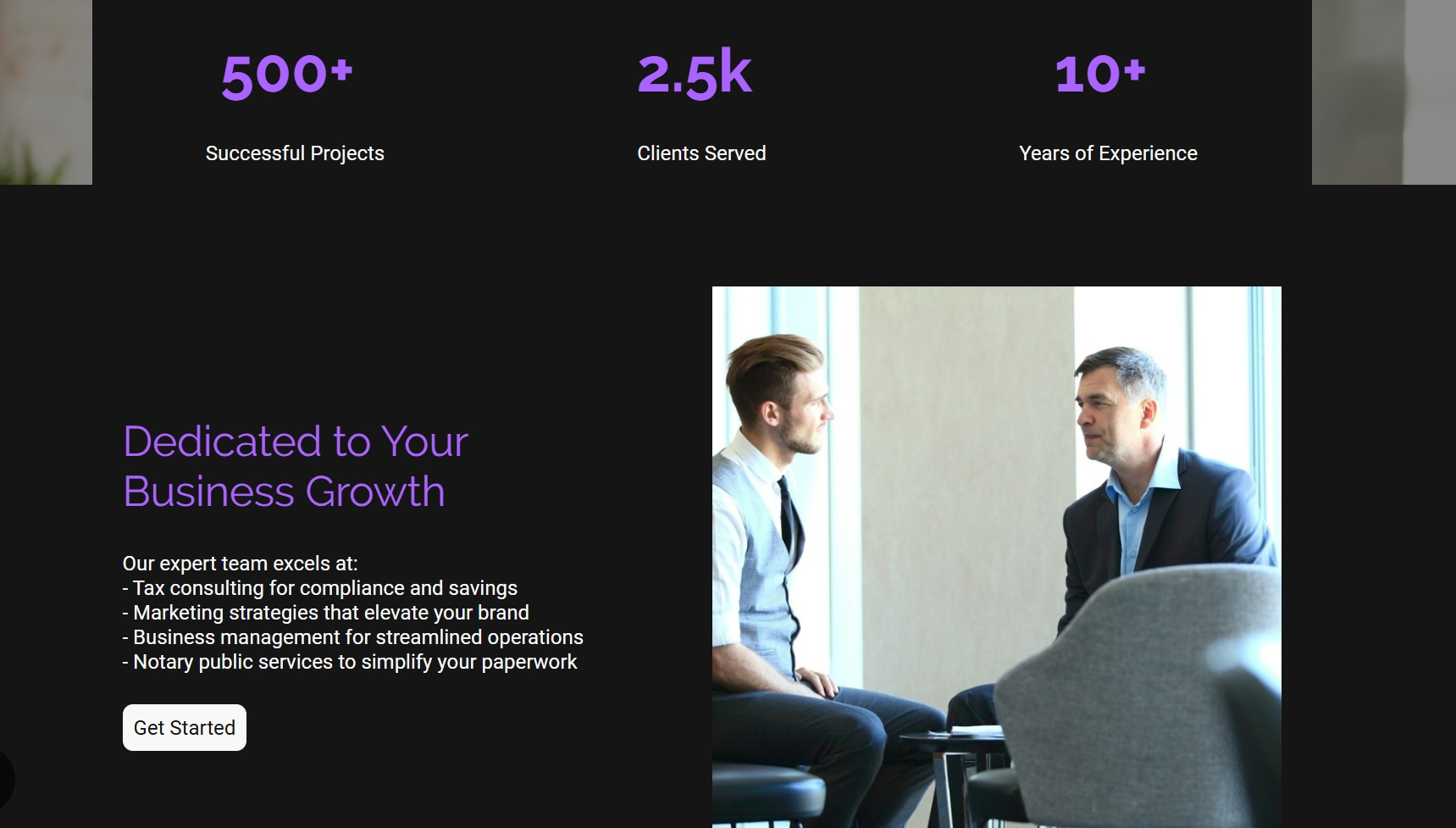 Tax consulting for compliance and savings