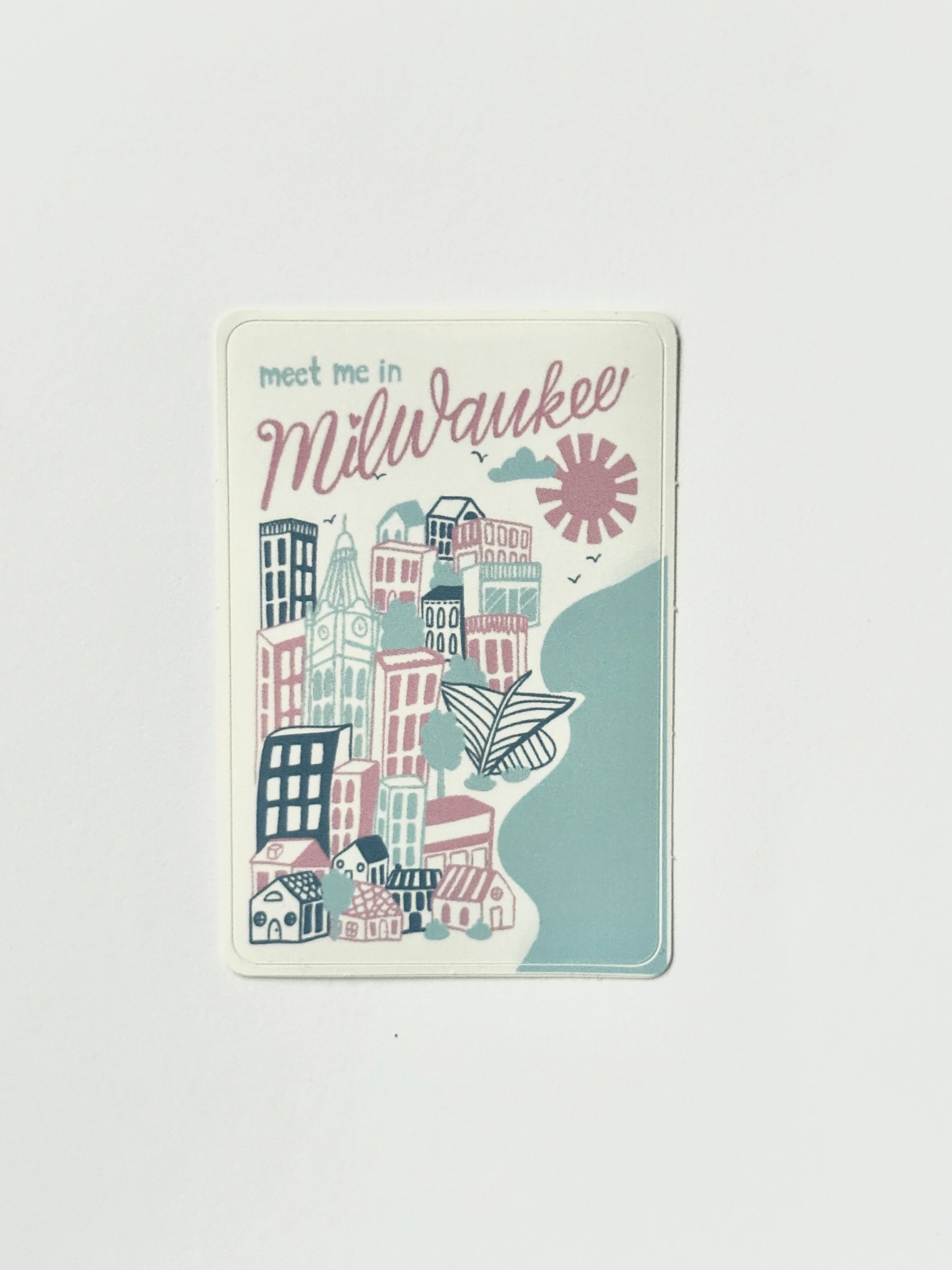 Meet Me In Milwaukee Vinyl Sticker