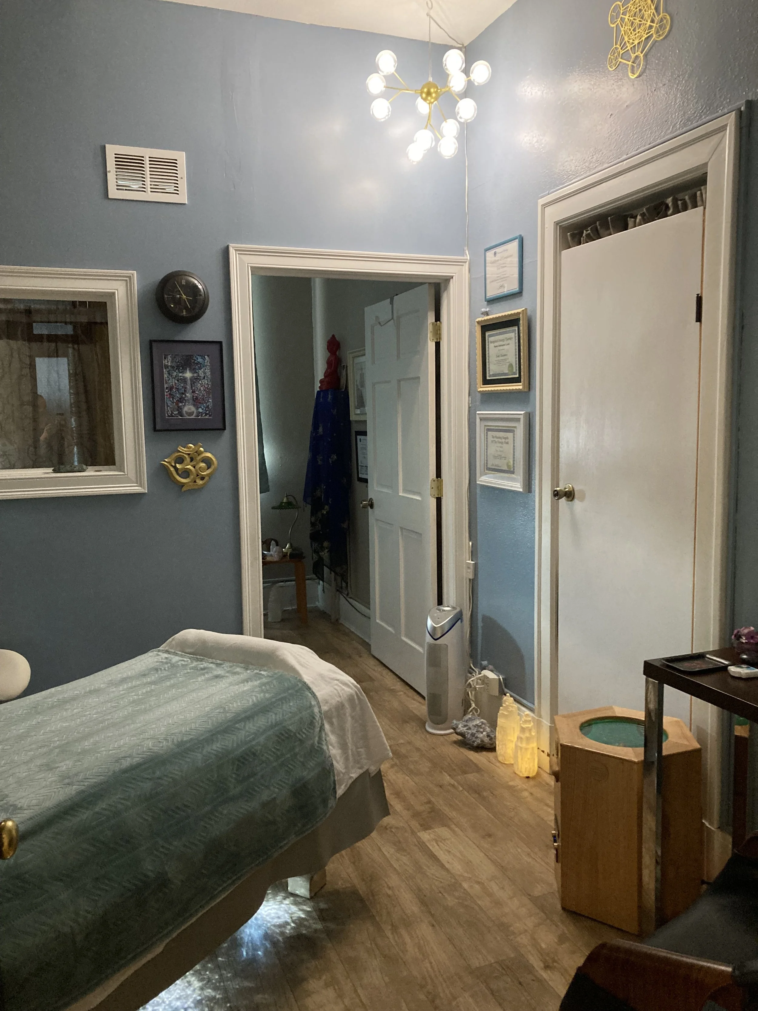 A quiet, private setting for your session