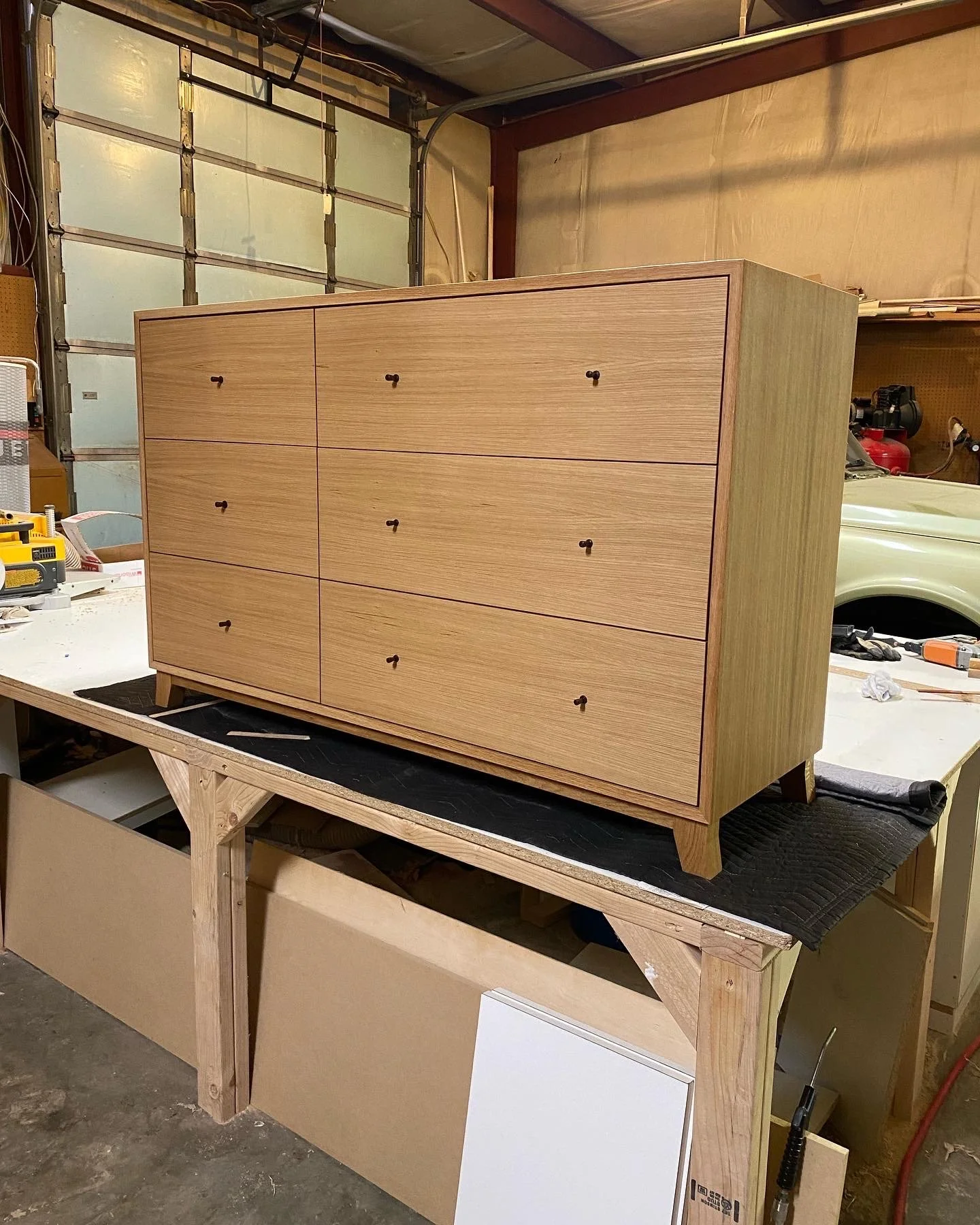 Custom White Oak Dresser