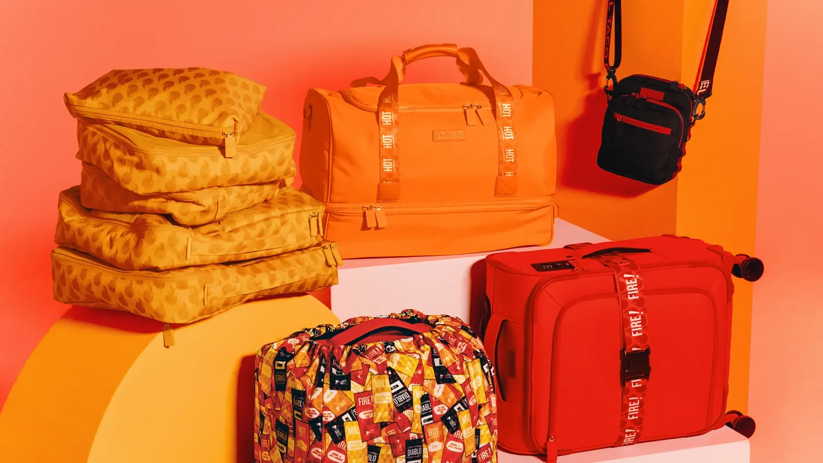 Taco Bell x CALPAK Luggage Collection