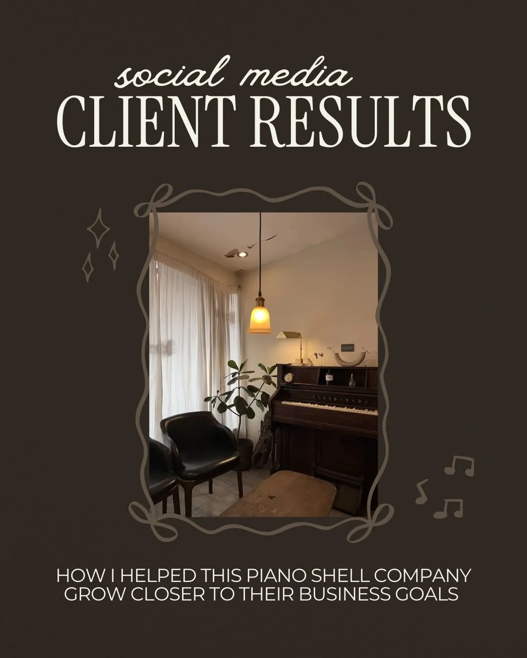 how i helped this client build brand awareness in one month! 🤎