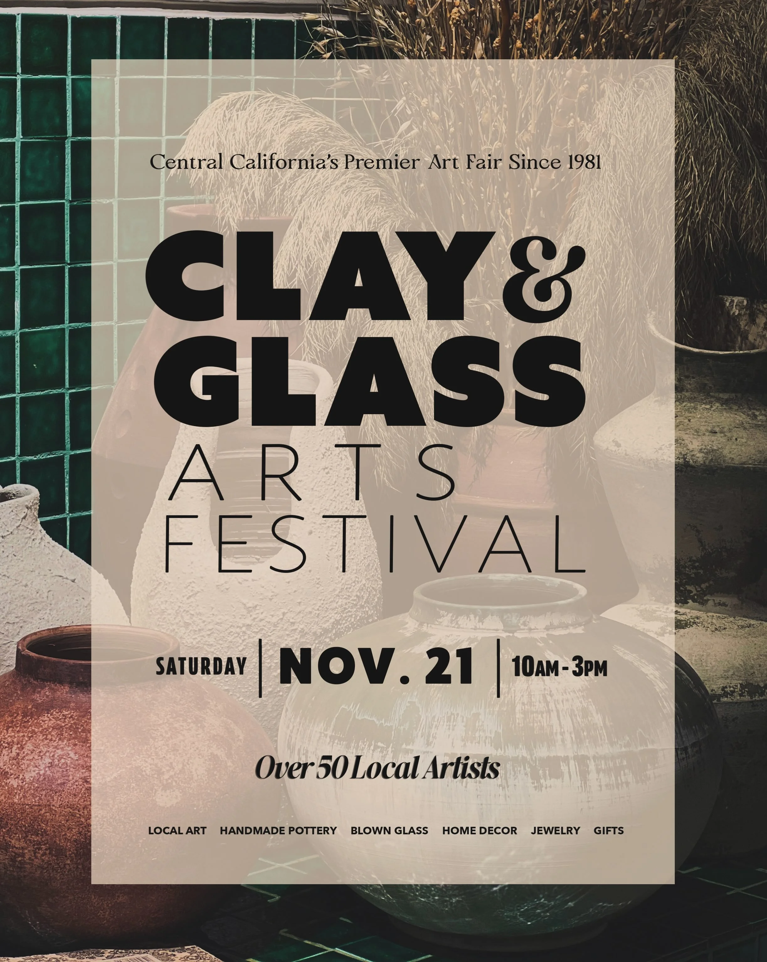 If you could peek into all the home studios and community studios, you&rsquo;d see artists working art to create work just for the 45th Clay &amp; Glass Festival. For many artists this is the only fair they will be at during the holiday season. It&rs
