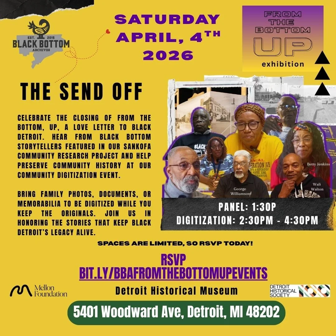 The Send Off: Exhibition closing + Community Digitization Event