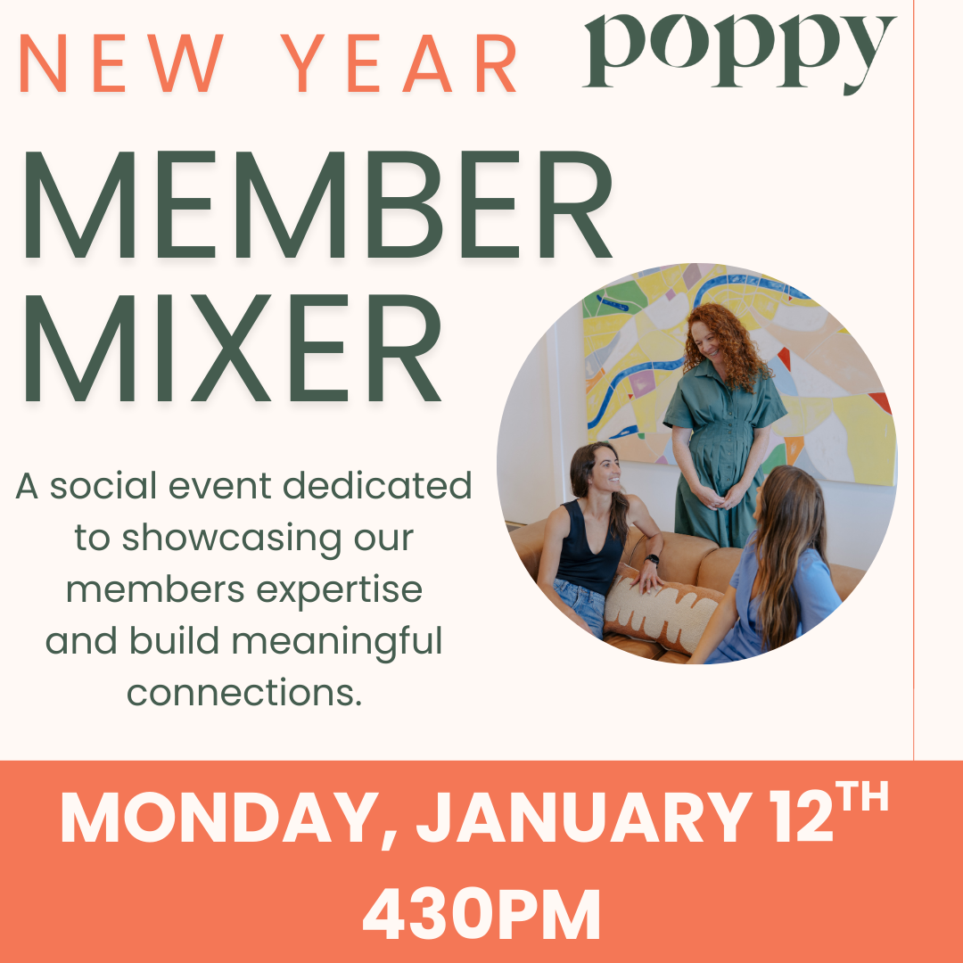New Year Poppy Member Mixer