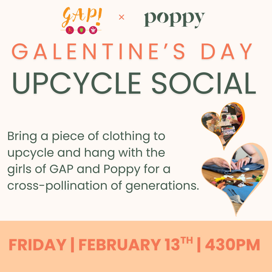 Galentine's Upcycle Social [with GAP!] 
