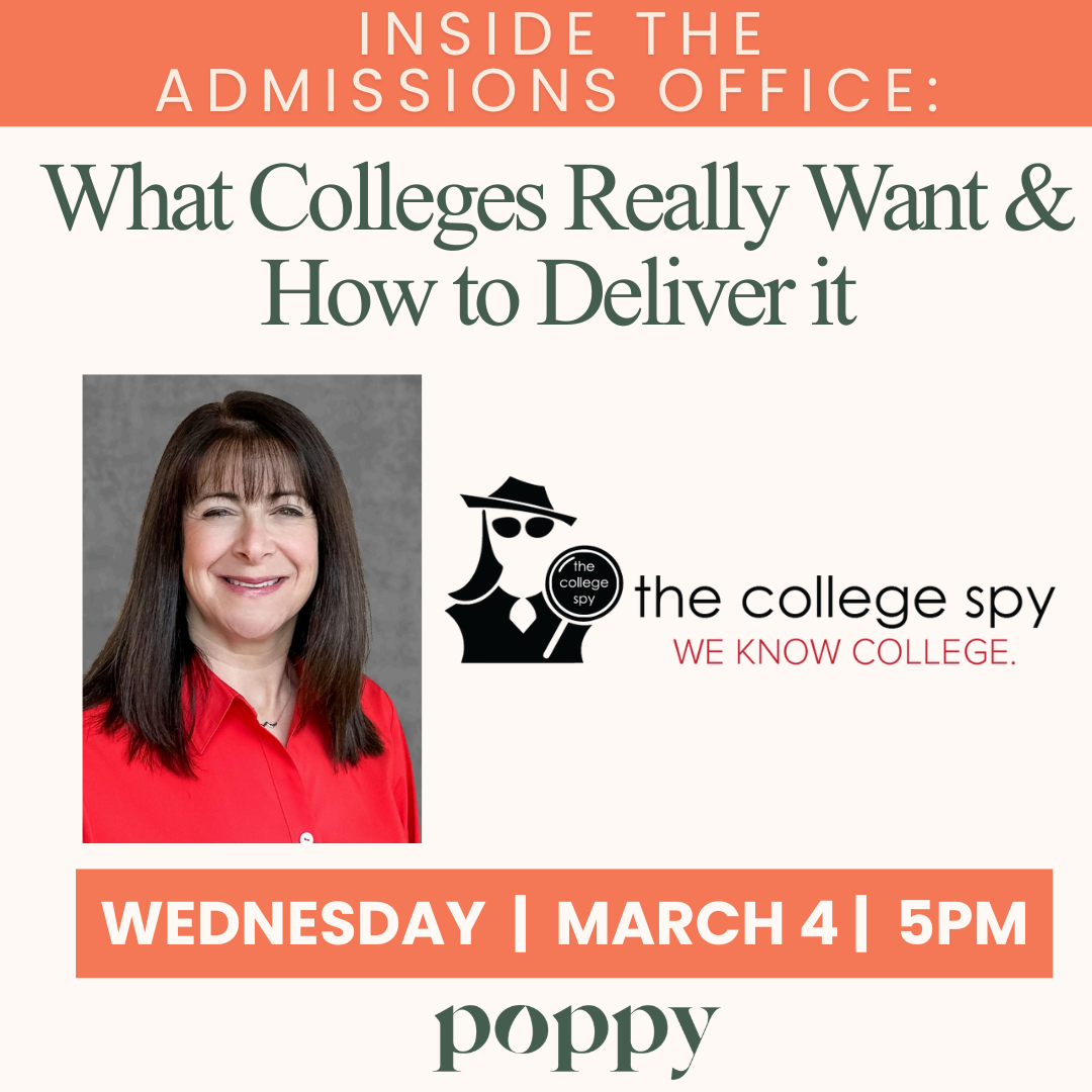 Inside the Admissions Office: What Colleges Really Want & How to Deliver it