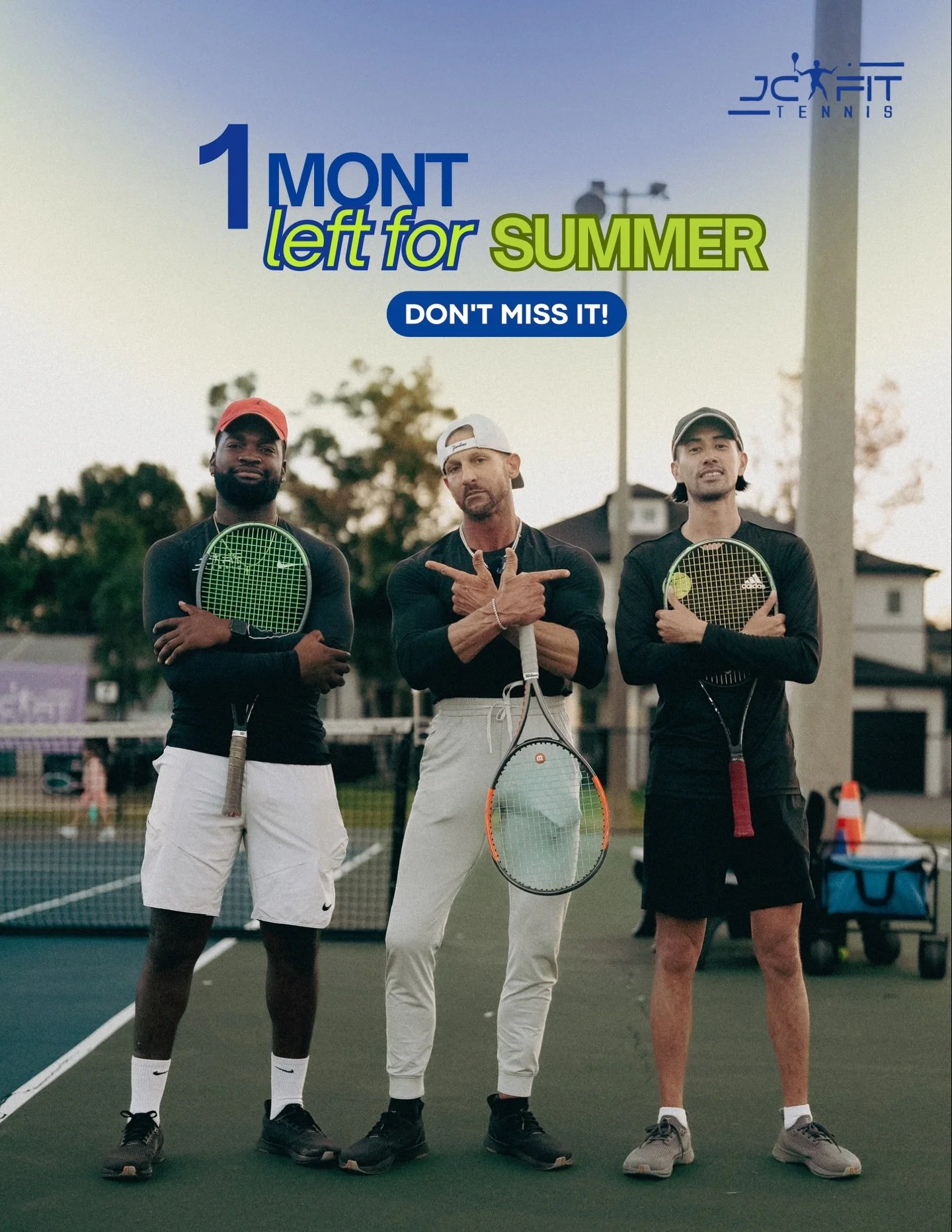 Only 1 month to go&hellip; 🎾🔥

Our Summer Tennis Camp 2026 is almost here.
Don&rsquo;t miss the chance to train, compete, and elevate your game this summer.

Spots are limited.
Secure yours now.