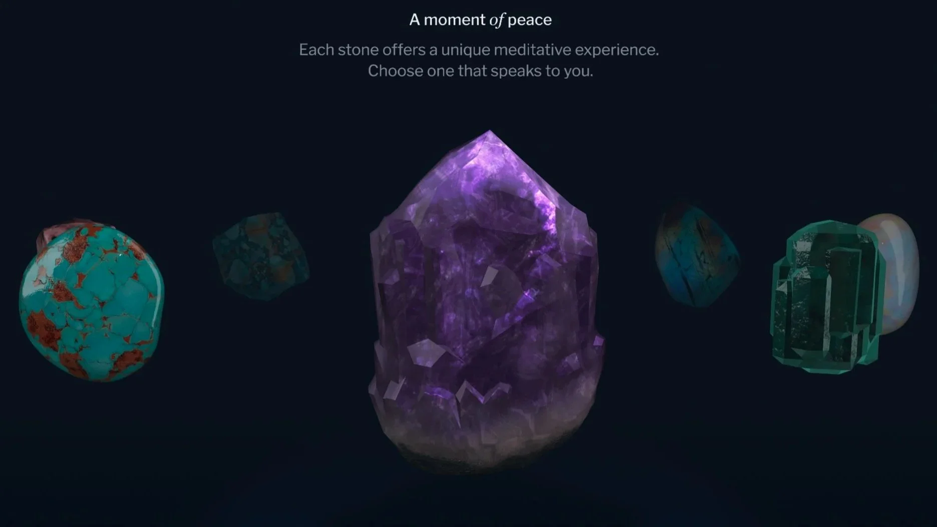A MOMENT OF PEACE