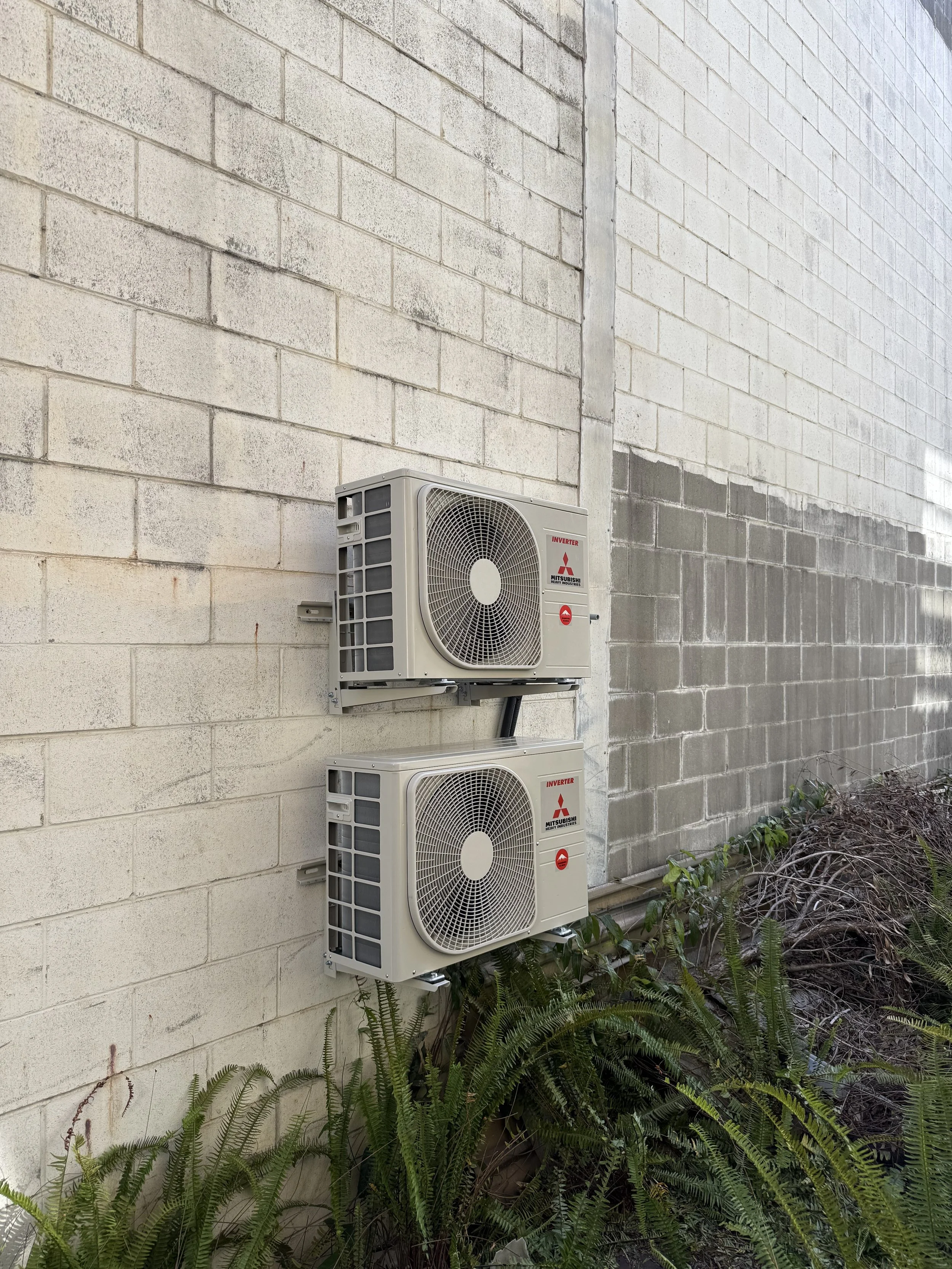 Mitsubishi Heavy Industries split system installs