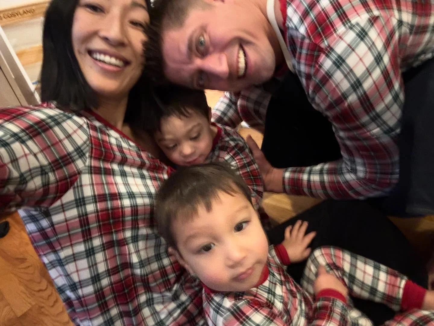 Heart is full with so much gratitude. For the people in our lives, for our sweet boys, and for God&rsquo;s greatest gift. ❤️✝️