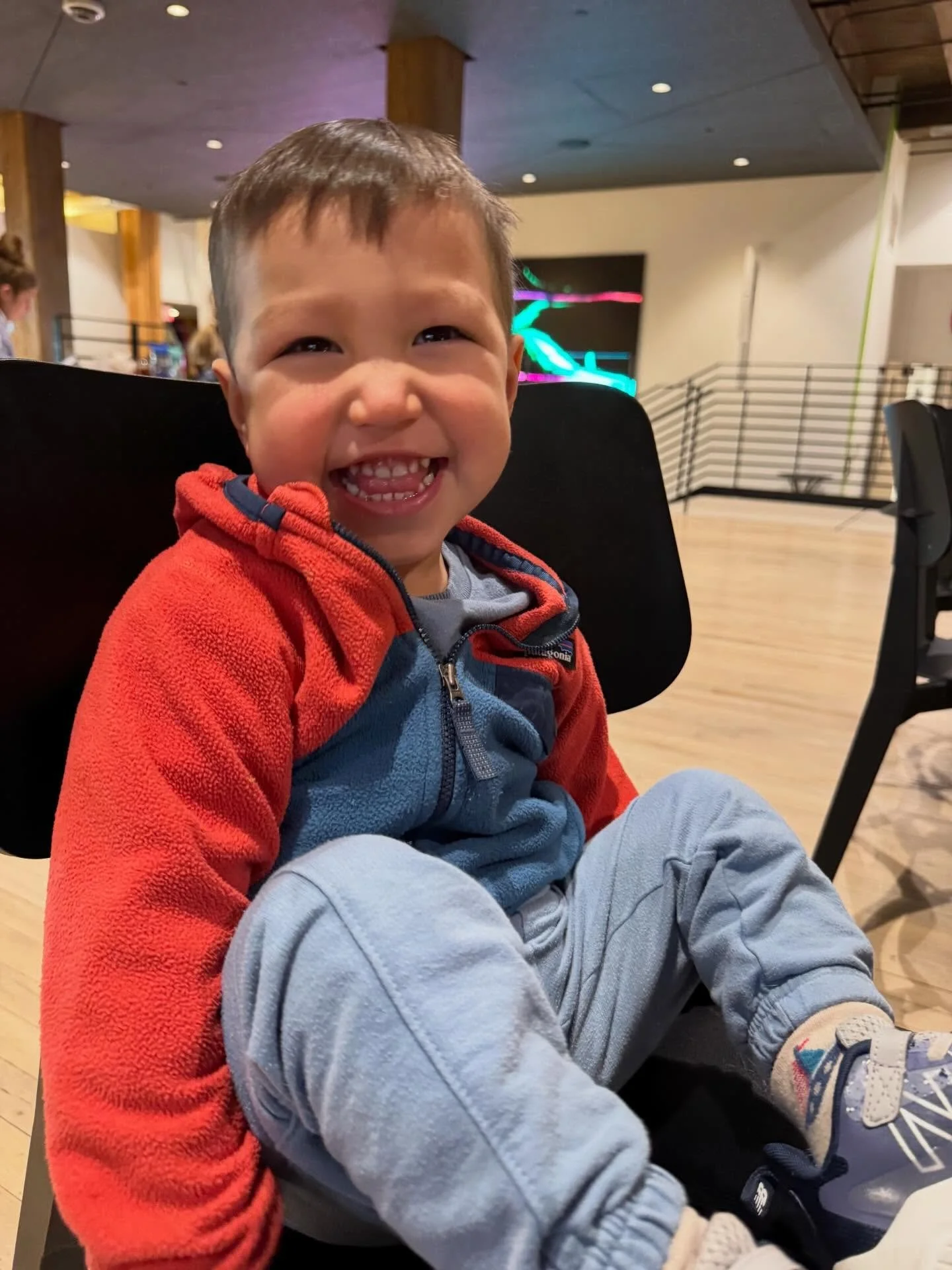 The hammiest of hams and my not-so-little, littlest love. 🩵