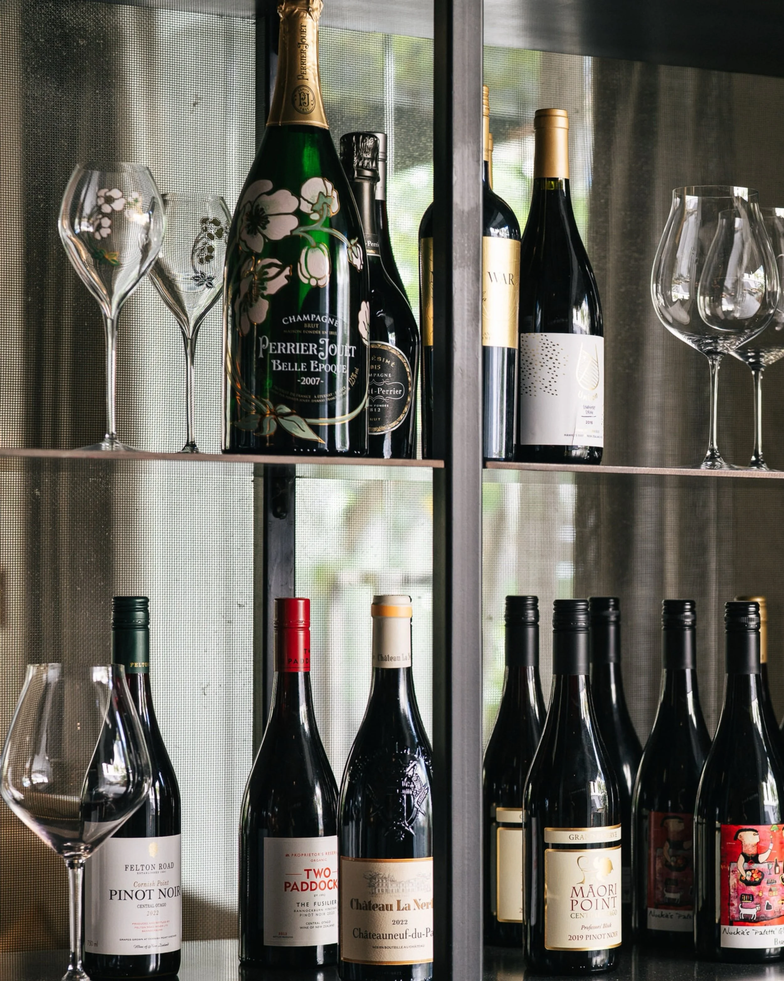 The wine list at Rātā is as considered as the food.
Central Otago Pinot, aged Champagne, a few surprises in between. Something for every table, every season.
What&rsquo;s your order? Drop it below.